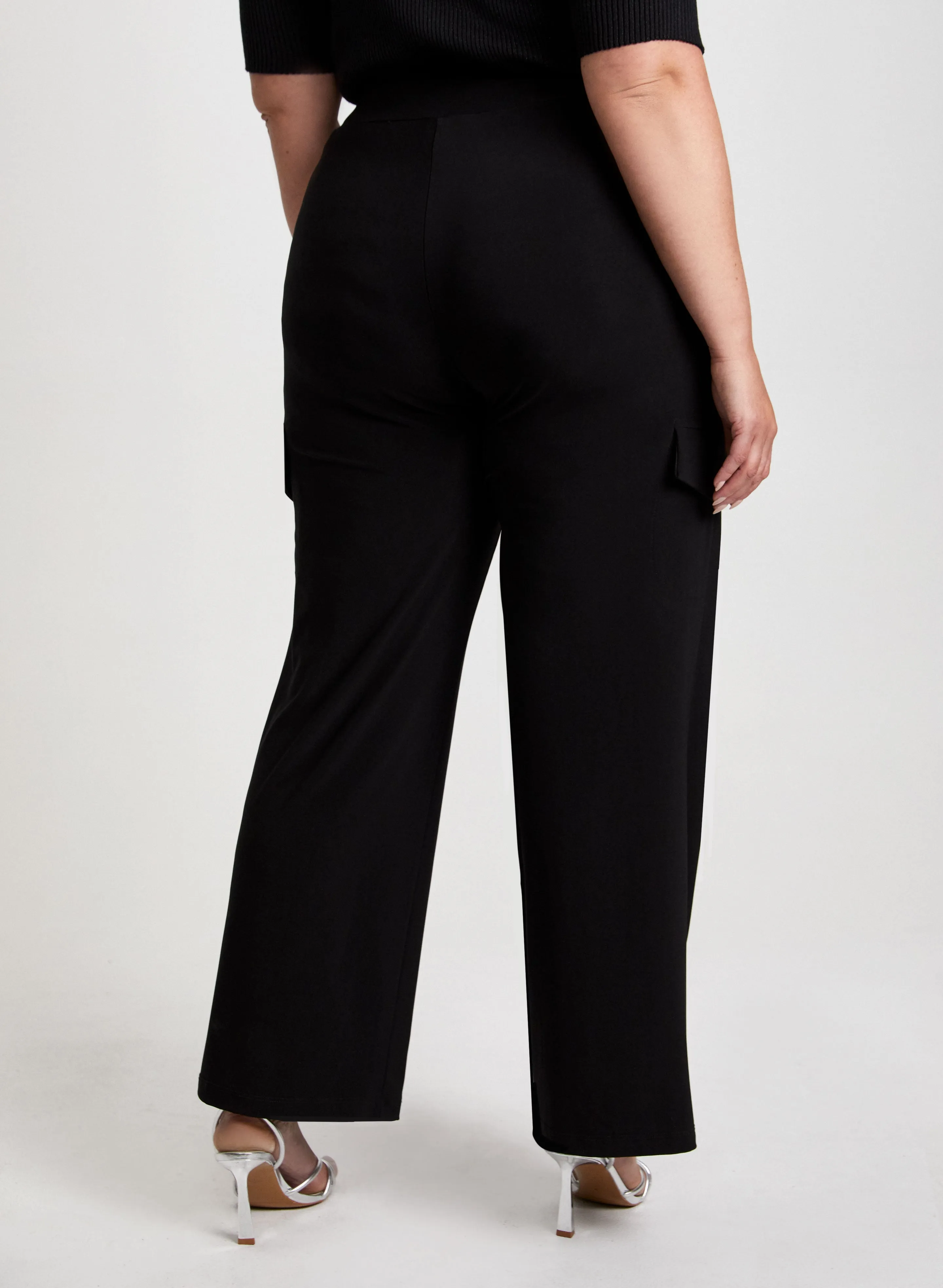 Wide Leg Pull-On Cargo Pants sold by Laura product image thumbnail 2