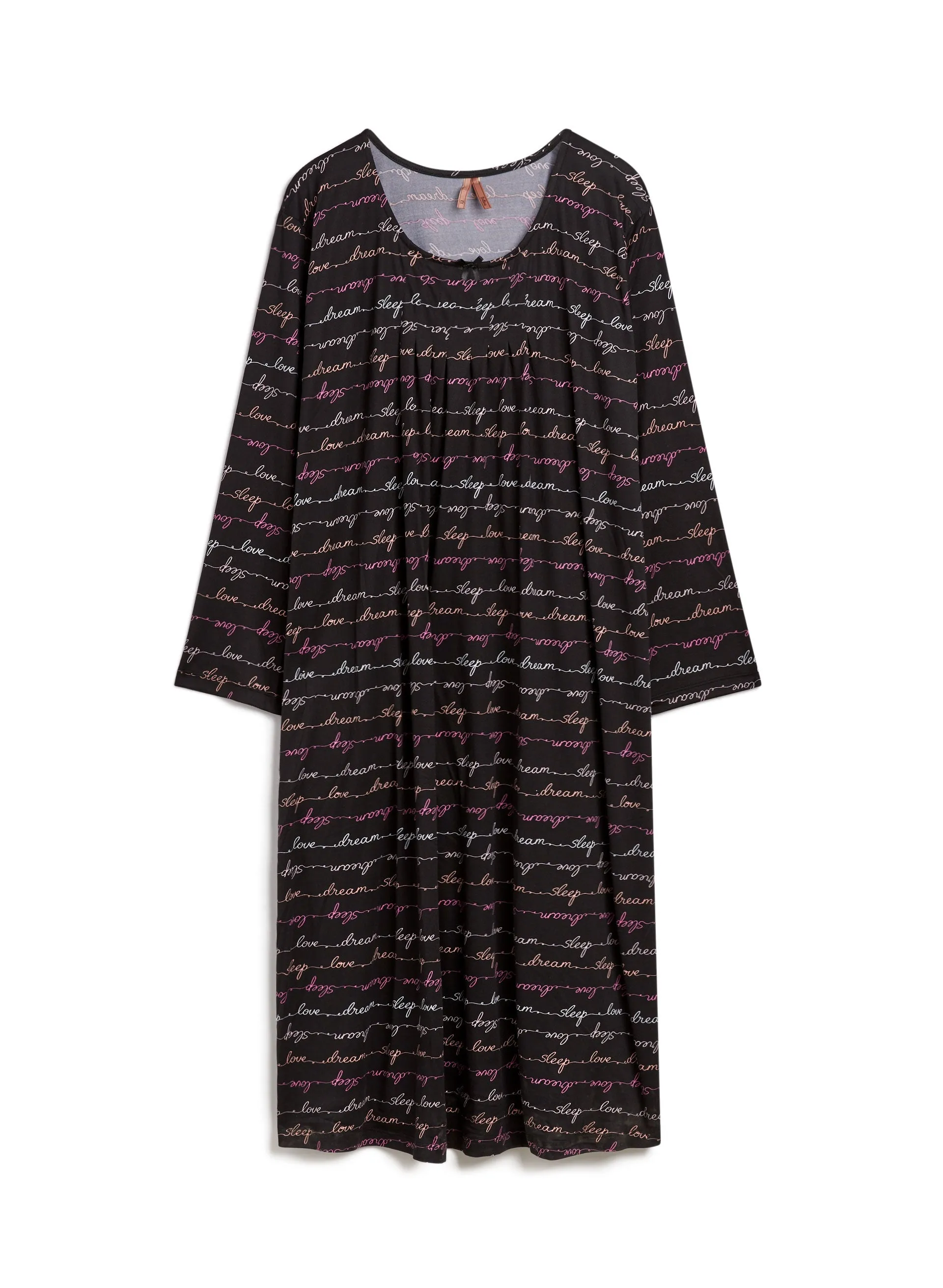 Slogan Print Nightgown sold by Laura product image thumbnail 5