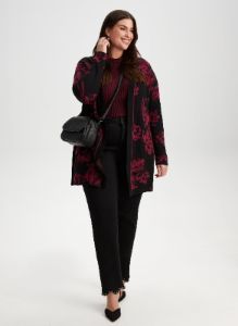 Floral Print Cardigan sold by Laura