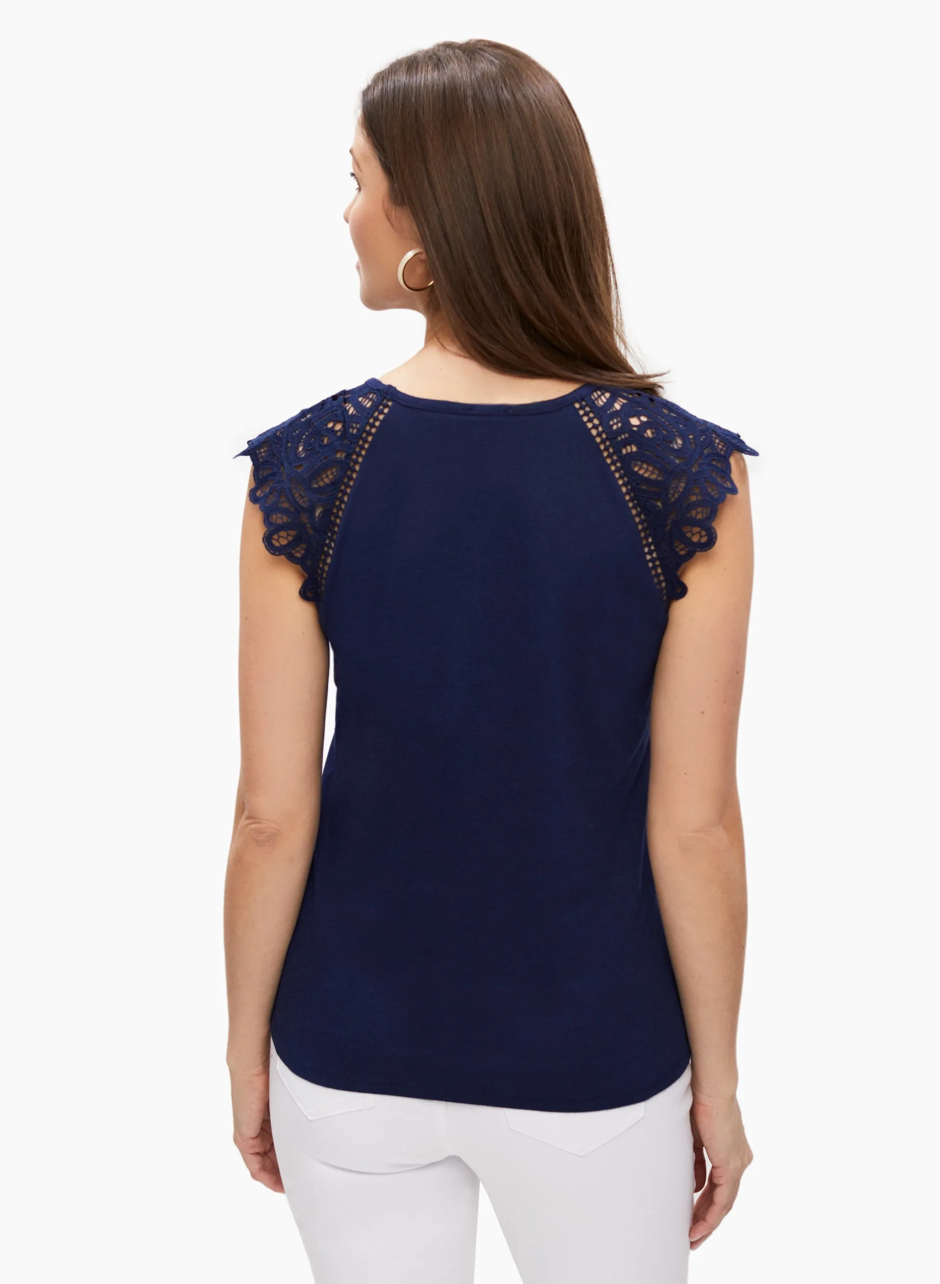 Lace Detail Tee sold by Laura product image thumbnail 2