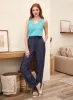 Tencel Pull-On Wide Leg Pants sold by Laura