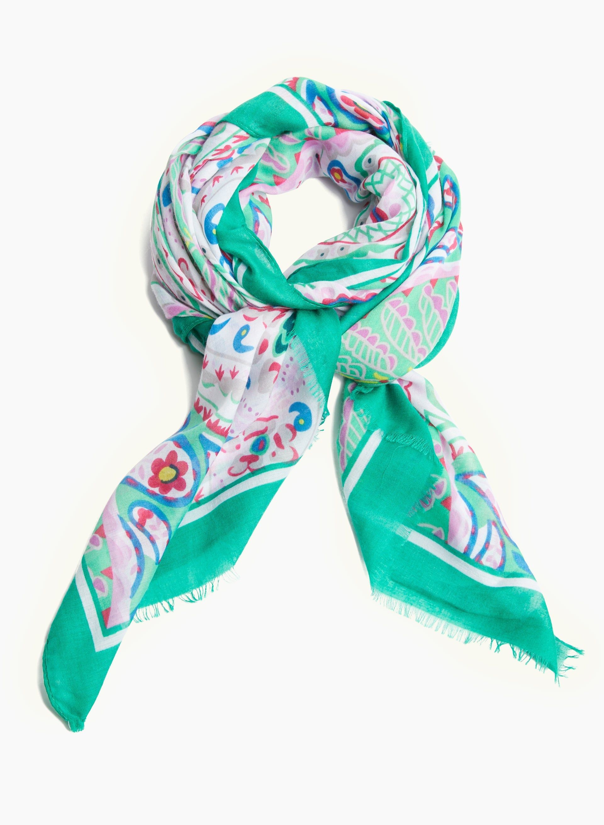 Paisley Print Scarf sold by Laura