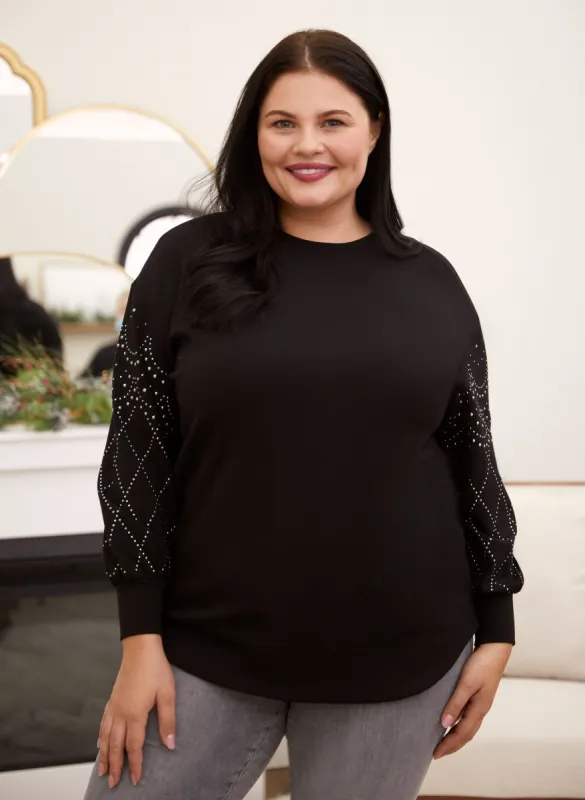 Stud Detail Top sold by Laura