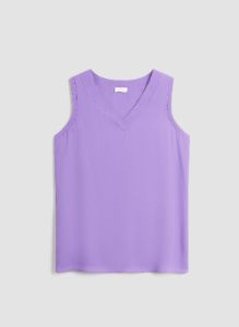 Sleeveless V-Neck Blouse sold by Laura