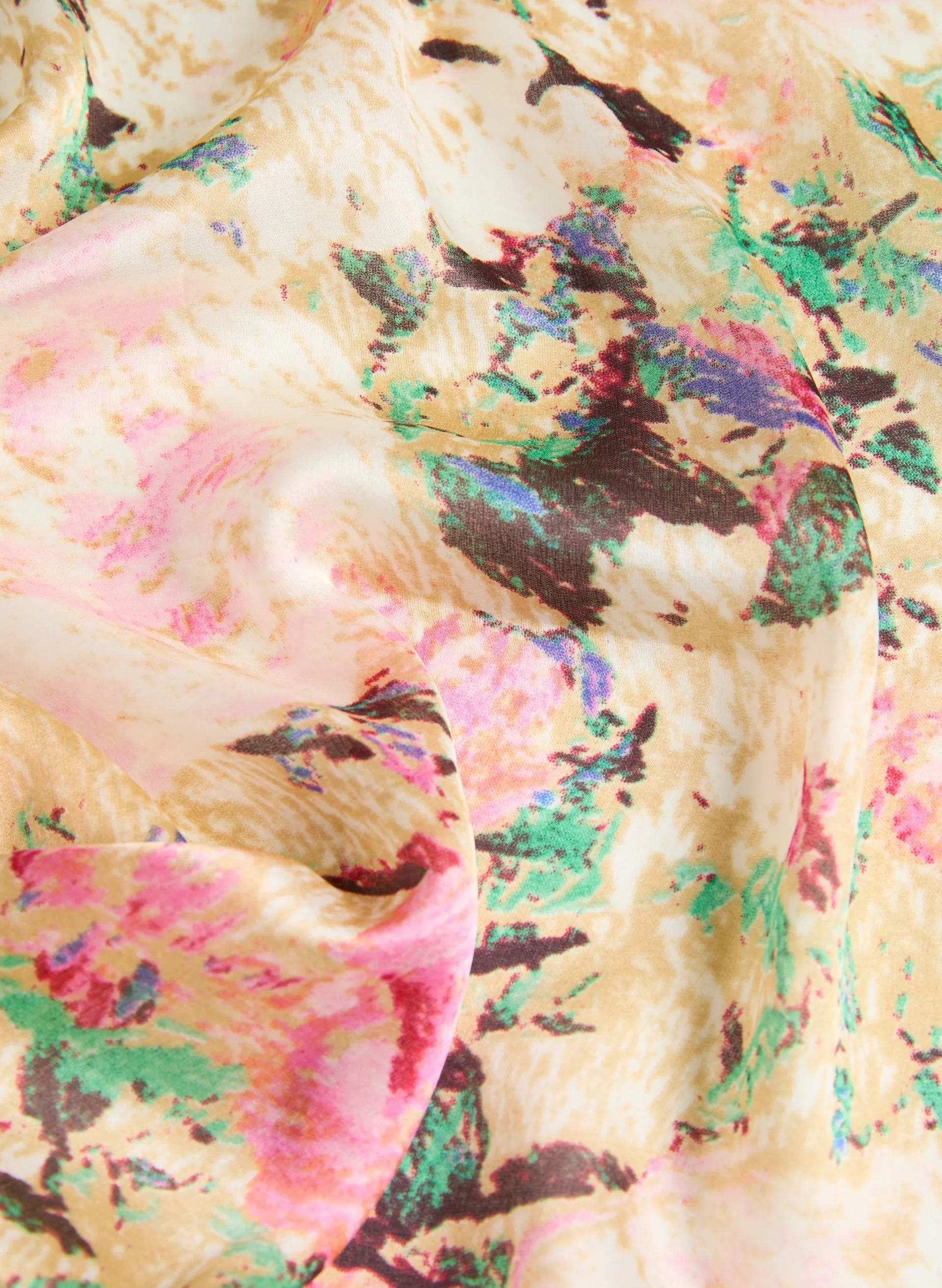 Floral Print Rectangular Scarf sold by Laura product image thumbnail 2