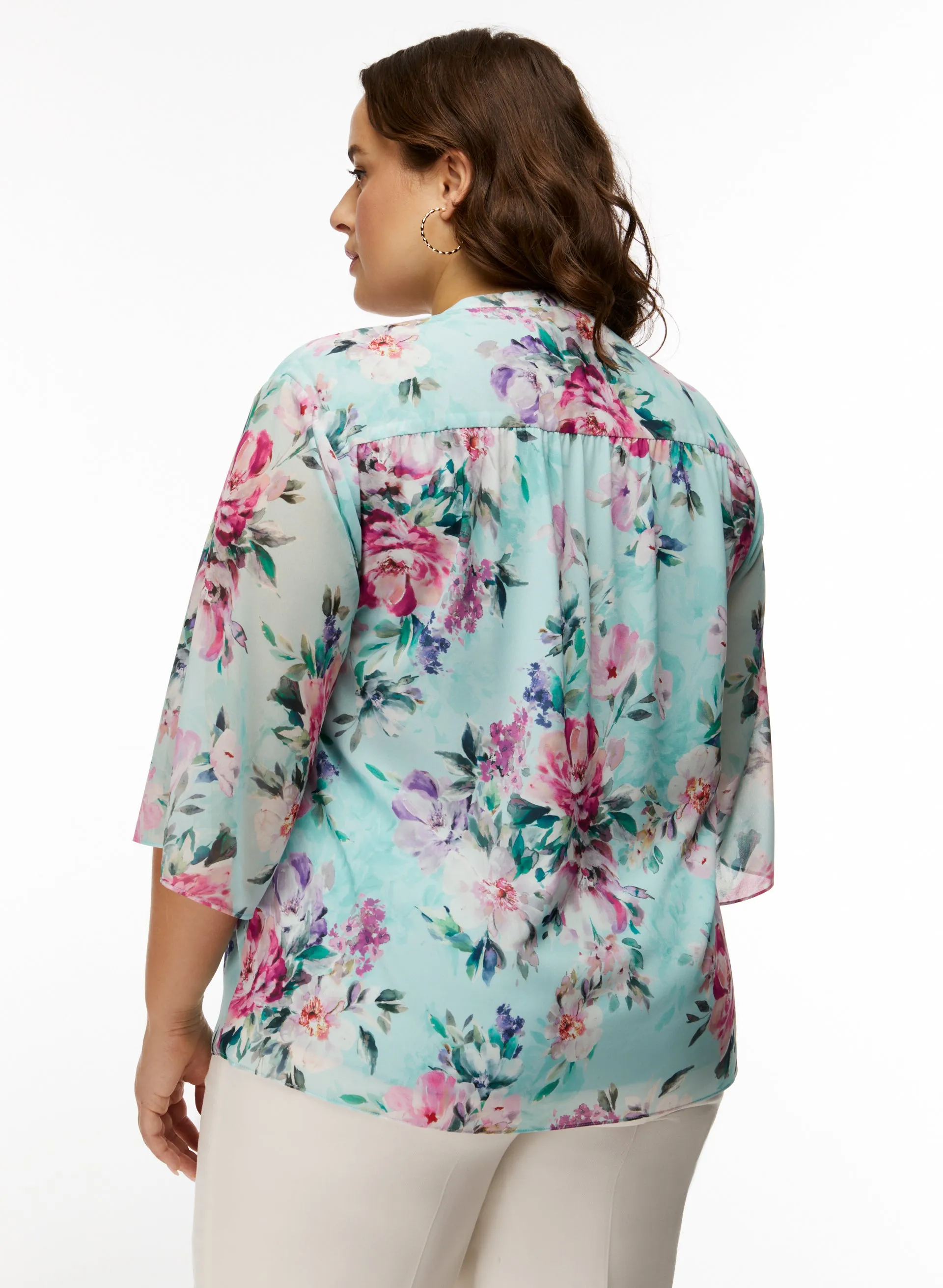 Floral Print Blouse sold by Laura product image thumbnail 4