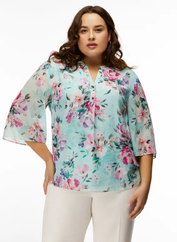 Floral Print Blouse sold by Laura