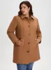 Stretch Wool Blend Coat sold by Laura