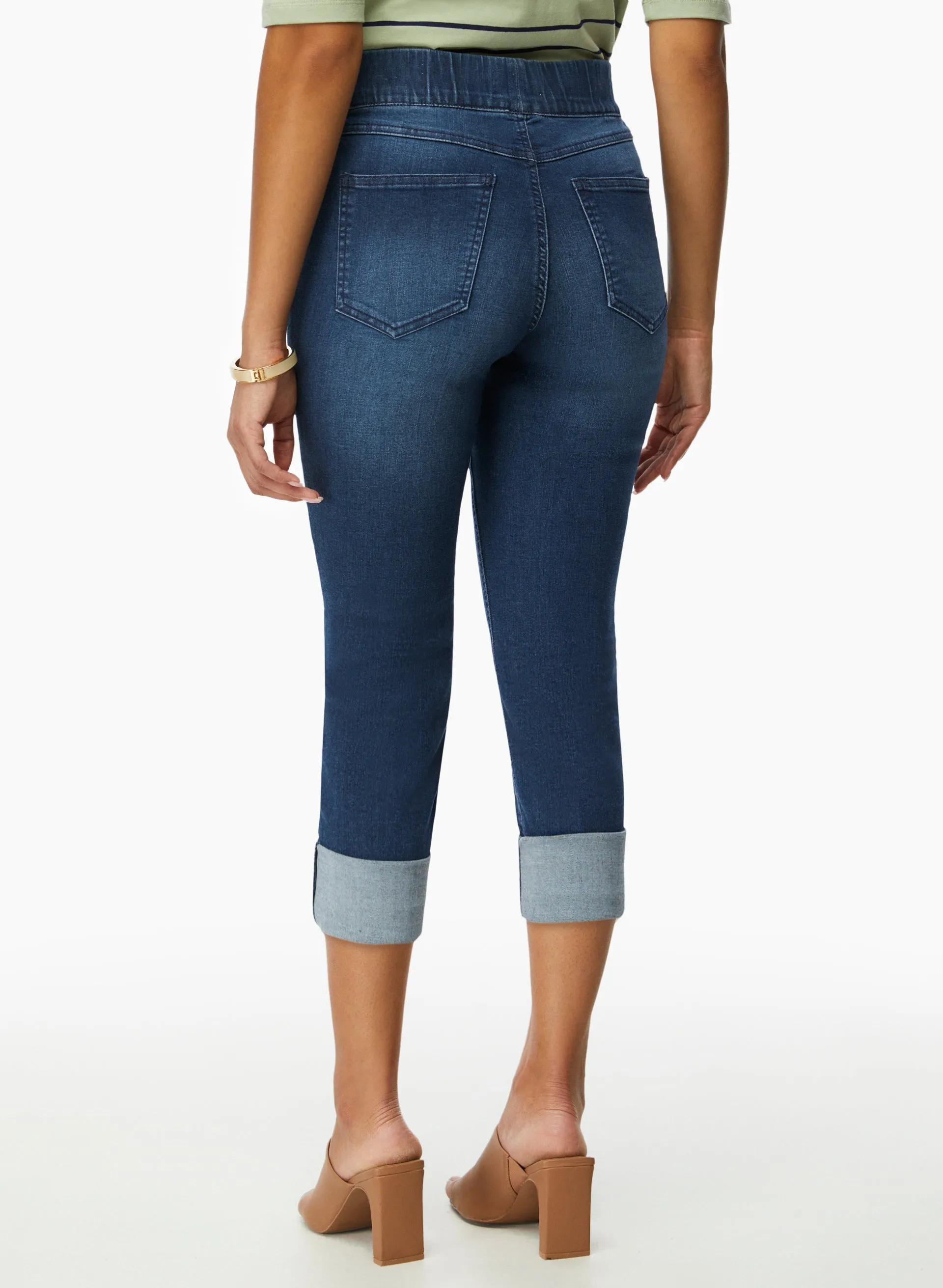 Pull-On Denim Capris sold by Laura product image thumbnail 2