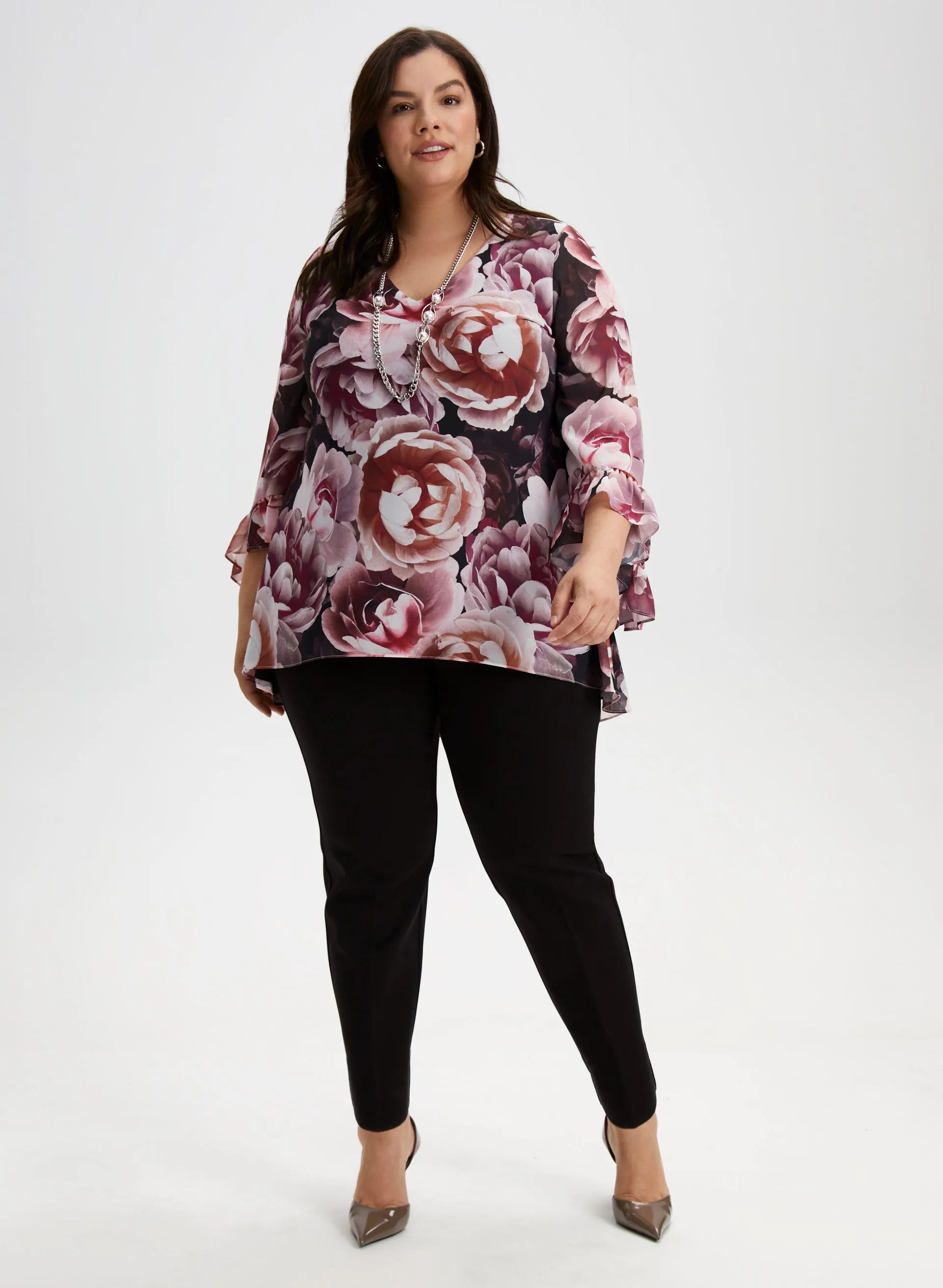 Floral 3/4 Sleeve Blouse sold by Laura product image thumbnail 3