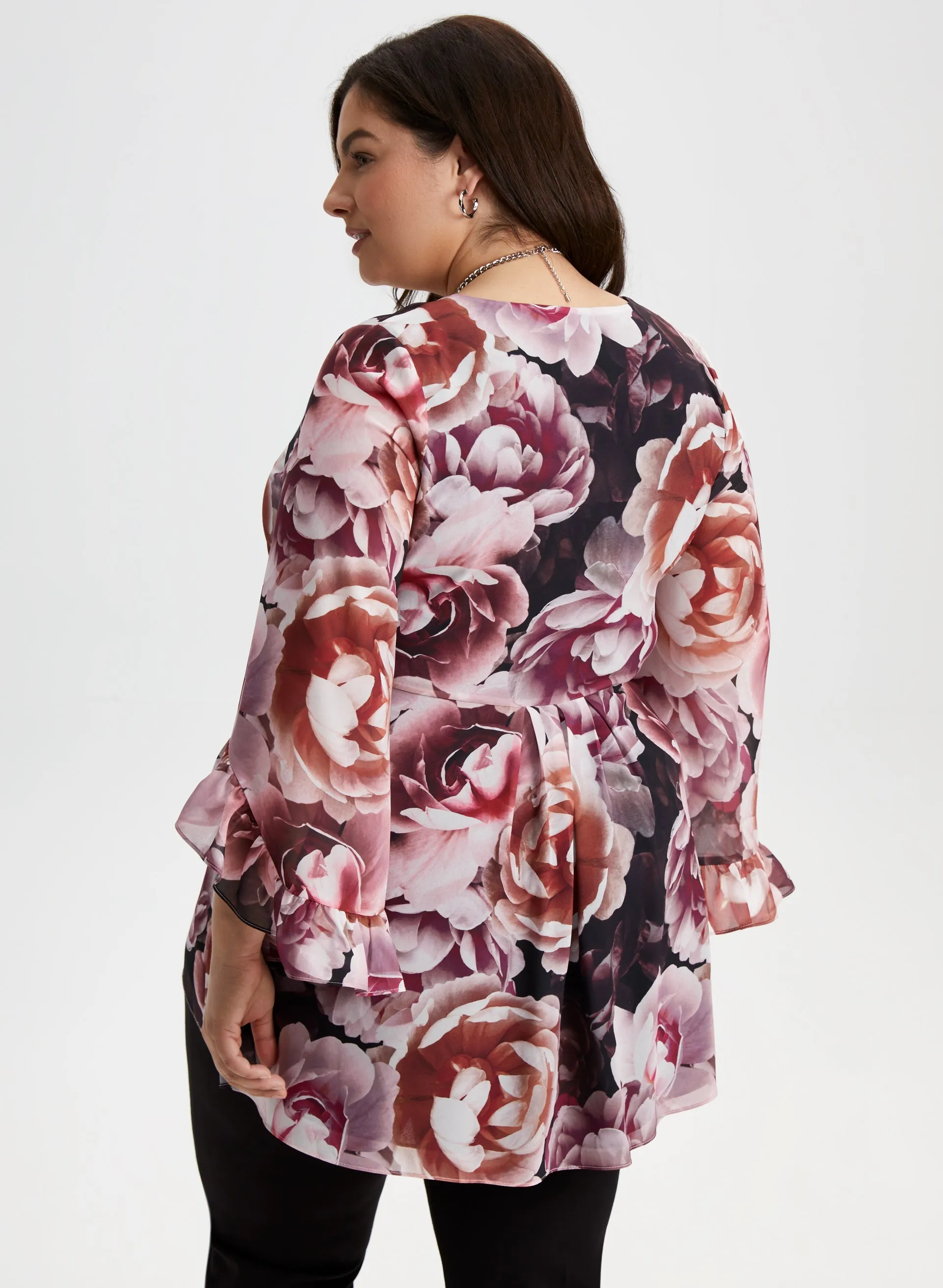 Floral 3/4 Sleeve Blouse sold by Laura product image thumbnail 4
