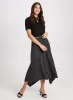 Embellished Collar Top & Asymmetric Hem Skirt sold by Laura