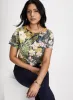 Openwork Floral Top sold by Laura