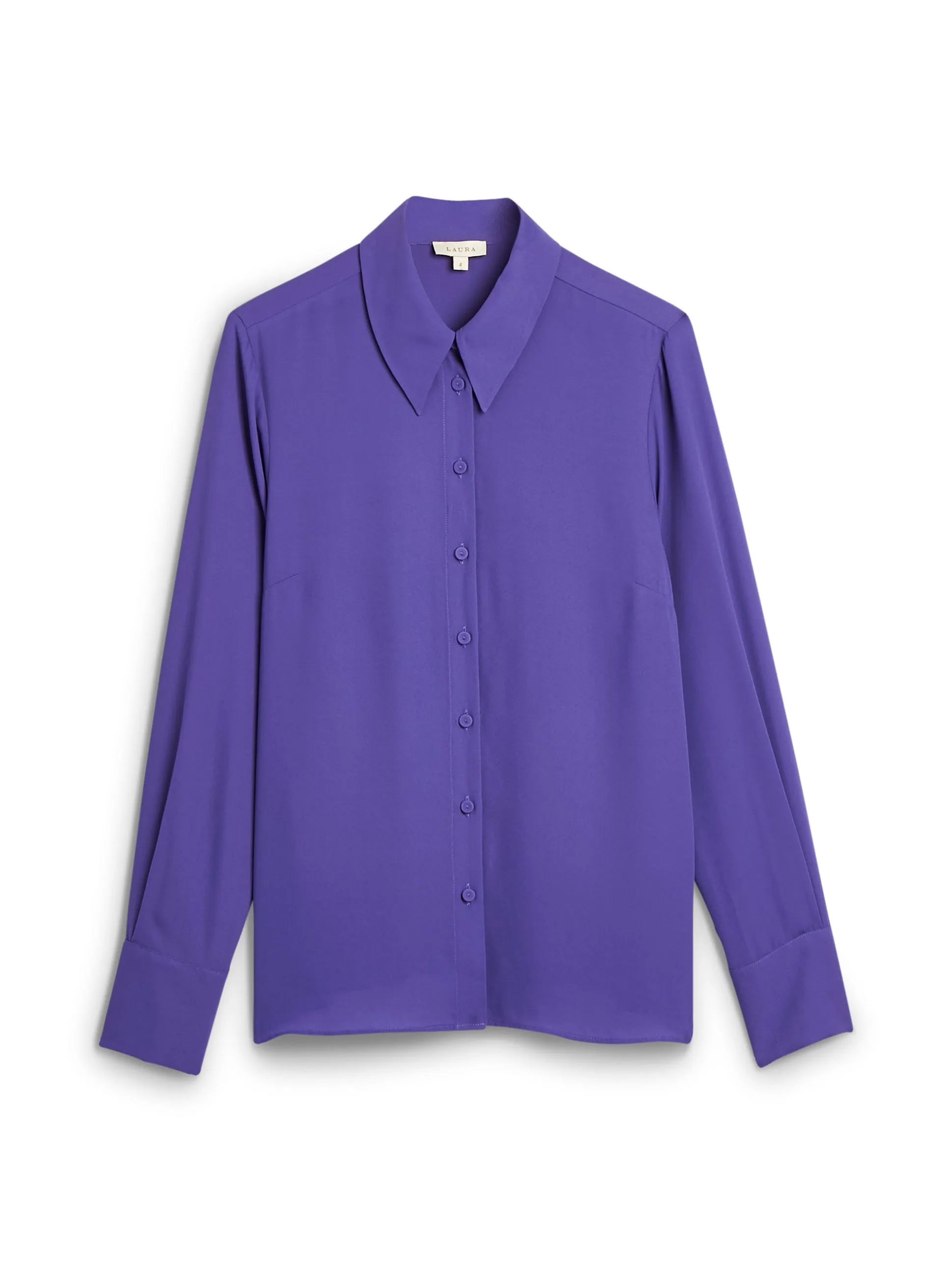 Long Sleeve Button-Down Blouse sold by Laura product image thumbnail 5