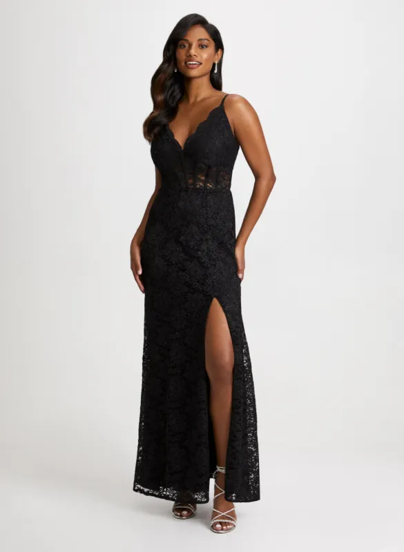 Scalloped Lace Dress sold by Laura