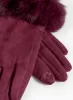 Genuine Fur Cuff Gloves sold by Laura