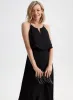 Tiered Ruffle Detail Halter Dress sold by Laura