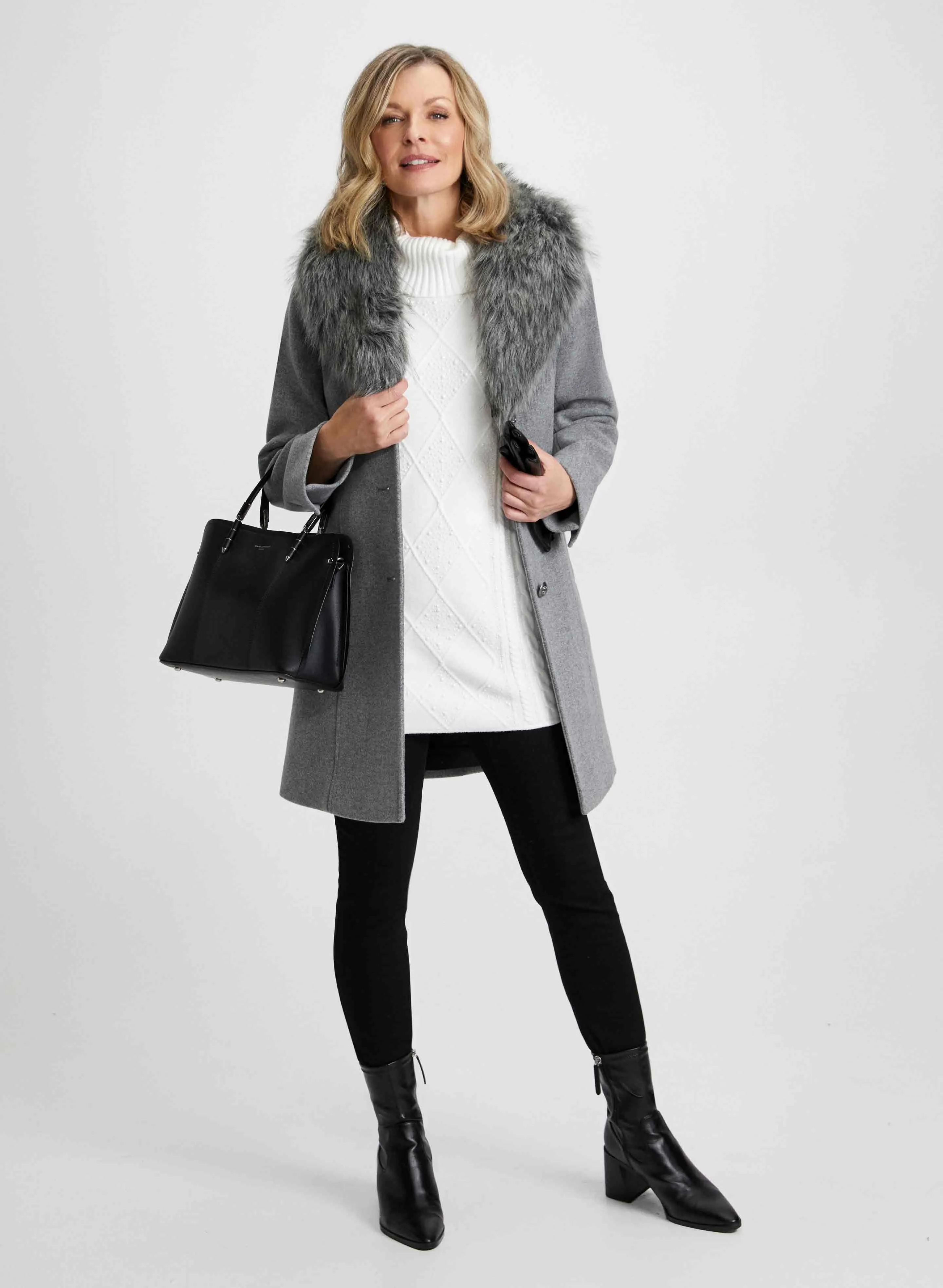 Tunic Sweater & Slim Leg Jeans sold by Laura