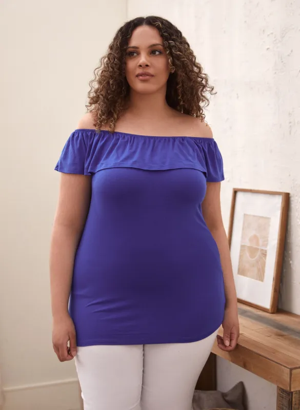 Off-the-Shoulder Tee sold by Laura