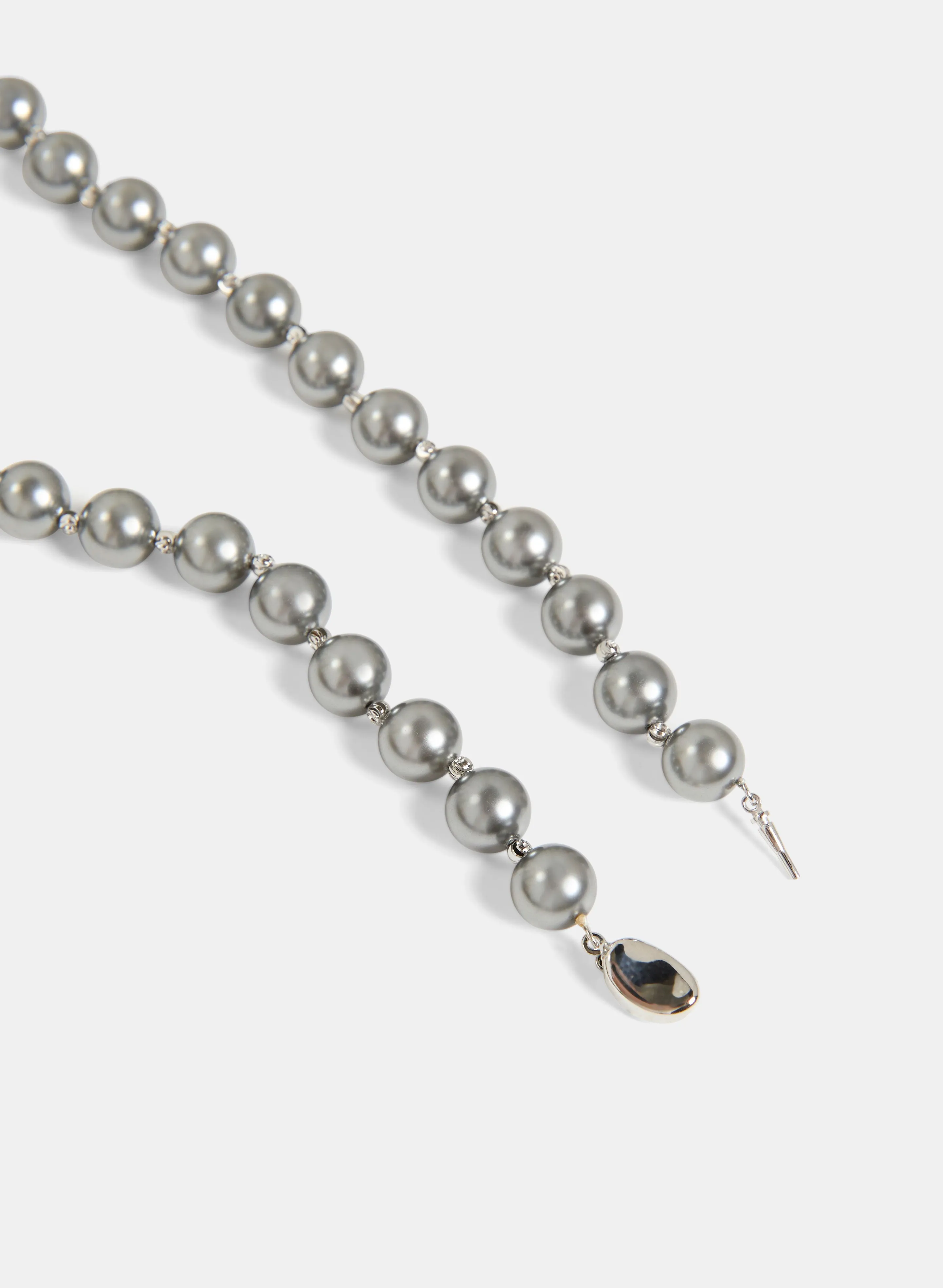 Metallic Pearl Detail Necklace sold by Laura product image thumbnail 2