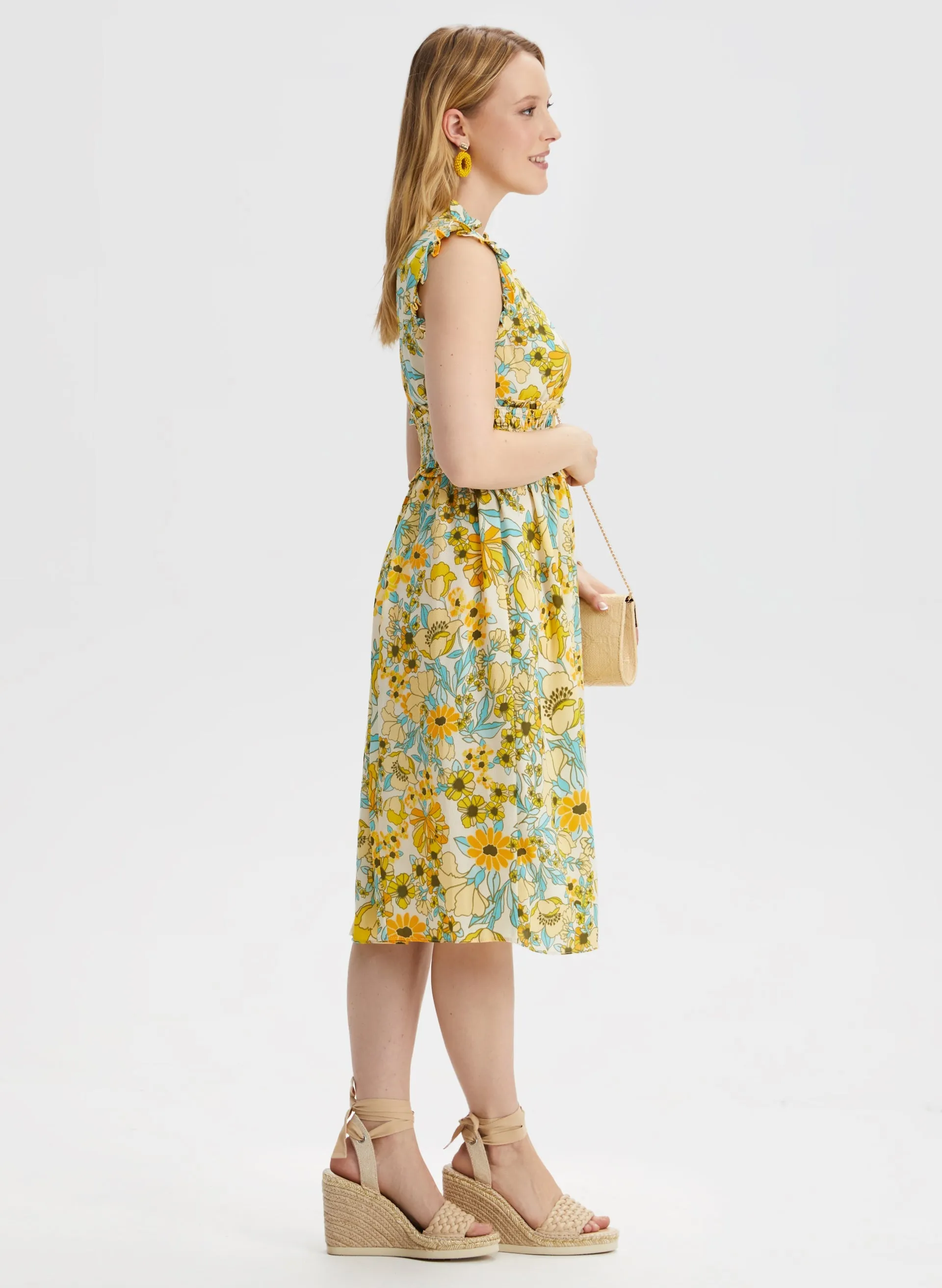 Floral Print Dress sold by Laura product image thumbnail 3