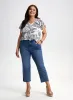 Floral Print Short Sleeve Top sold by Laura