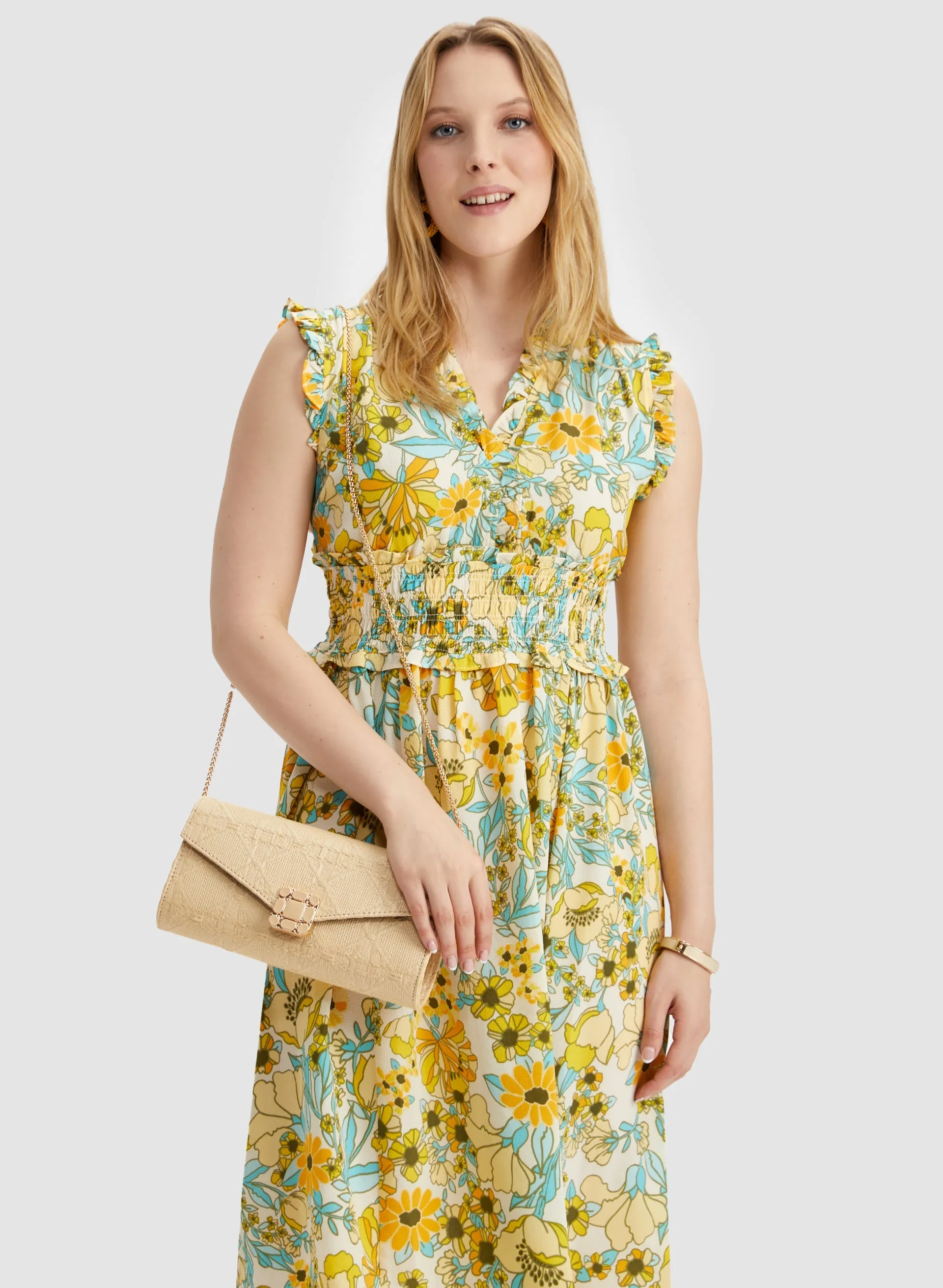 Floral Print Dress sold by Laura product image thumbnail 5