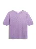 Short Sleeve Pointelle Sweater sold by Laura