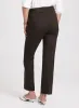 Sofia Vegan Leather Trim Straight-Leg Pants - Regular sold by Laura