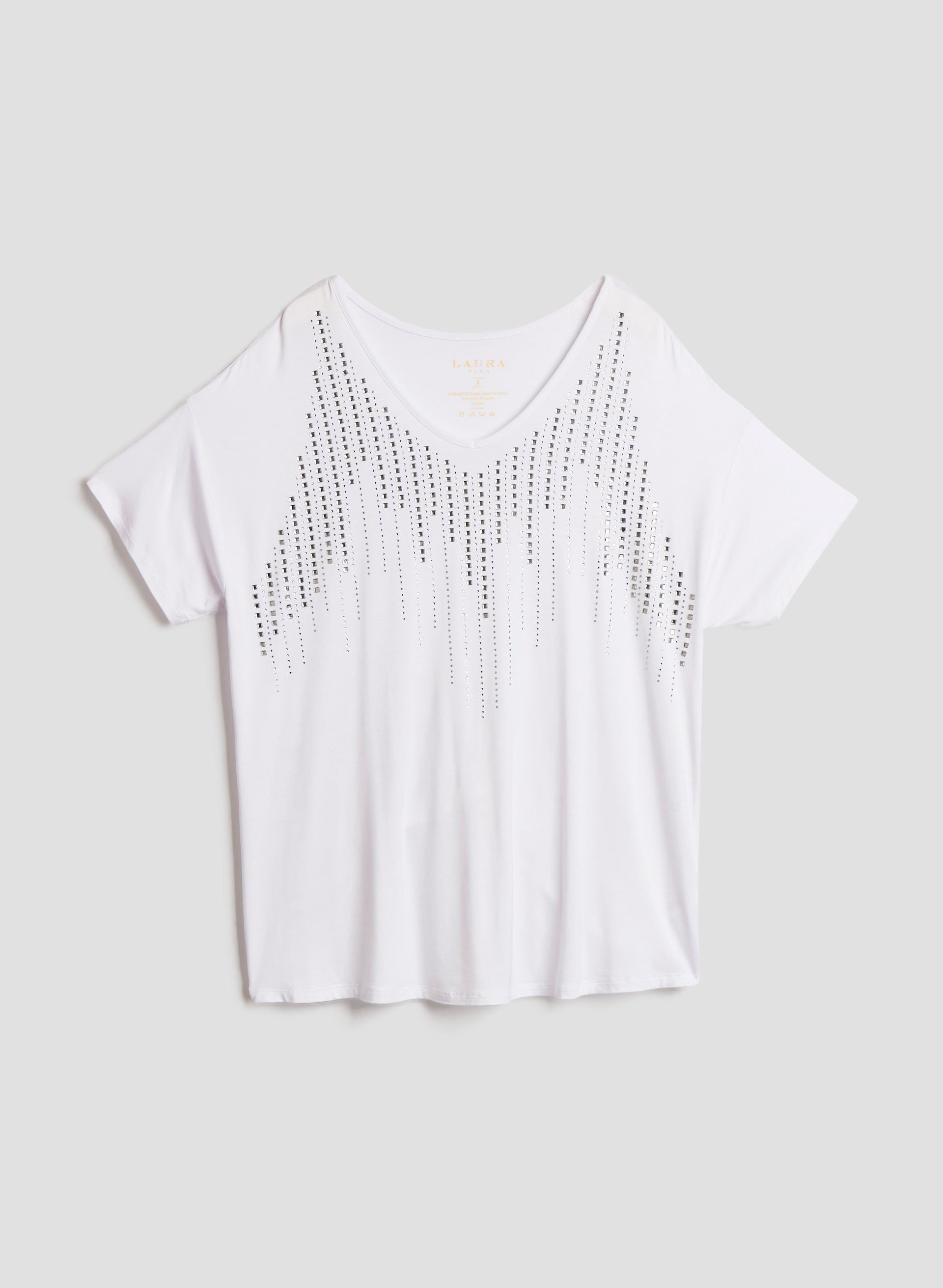 Embellished Short Sleeve Tee sold by Laura product image thumbnail 5
