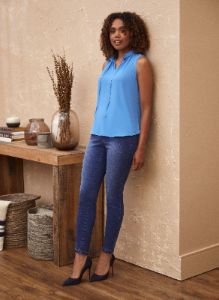 Smock Neck Top sold by Laura