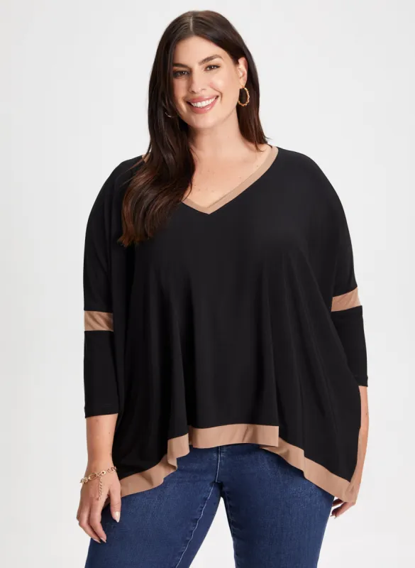 Joseph Ribkoff - Colour Block Sweater sold by Laura