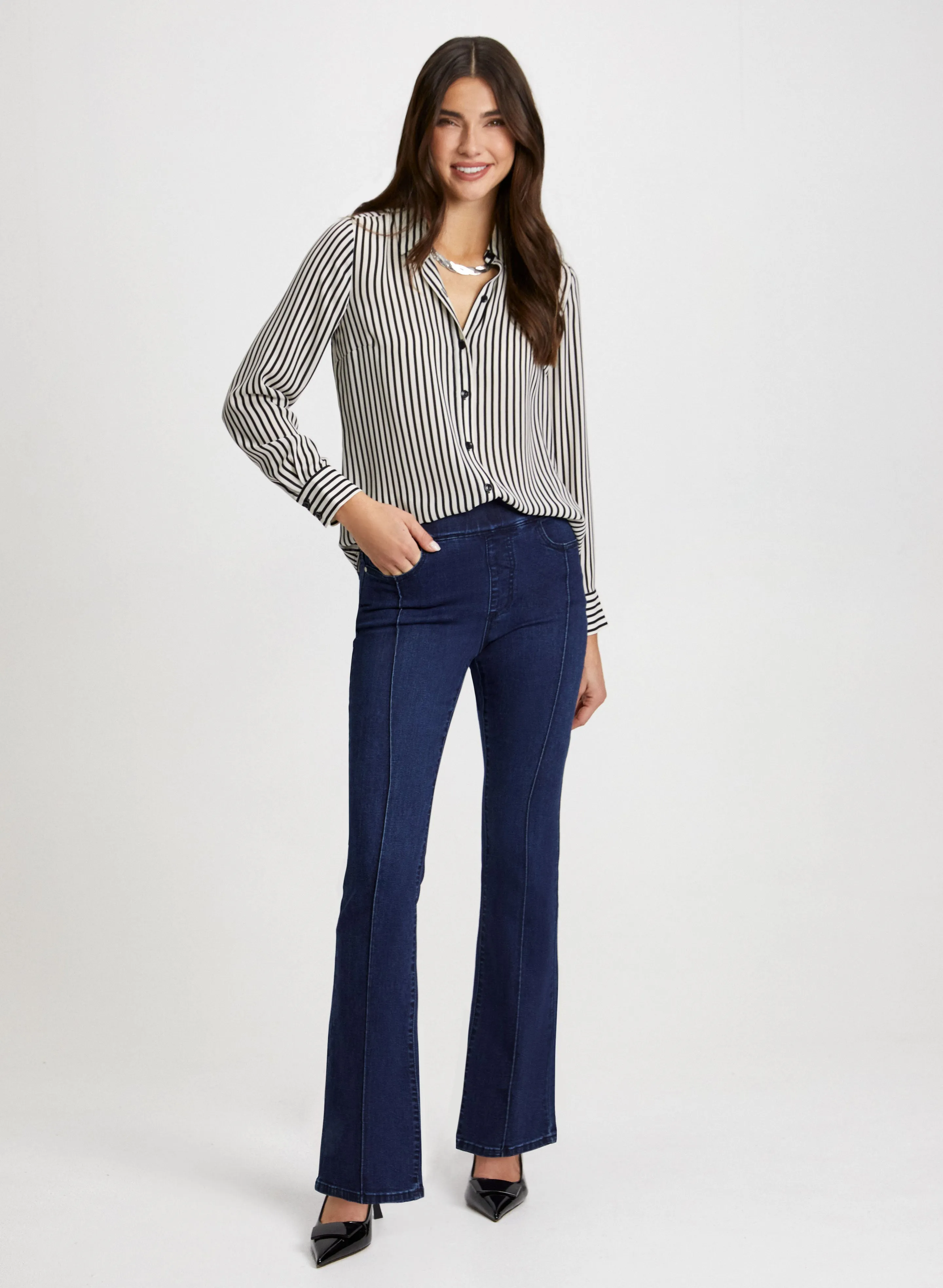 Stripe Print Blouse sold by Laura product image thumbnail 3