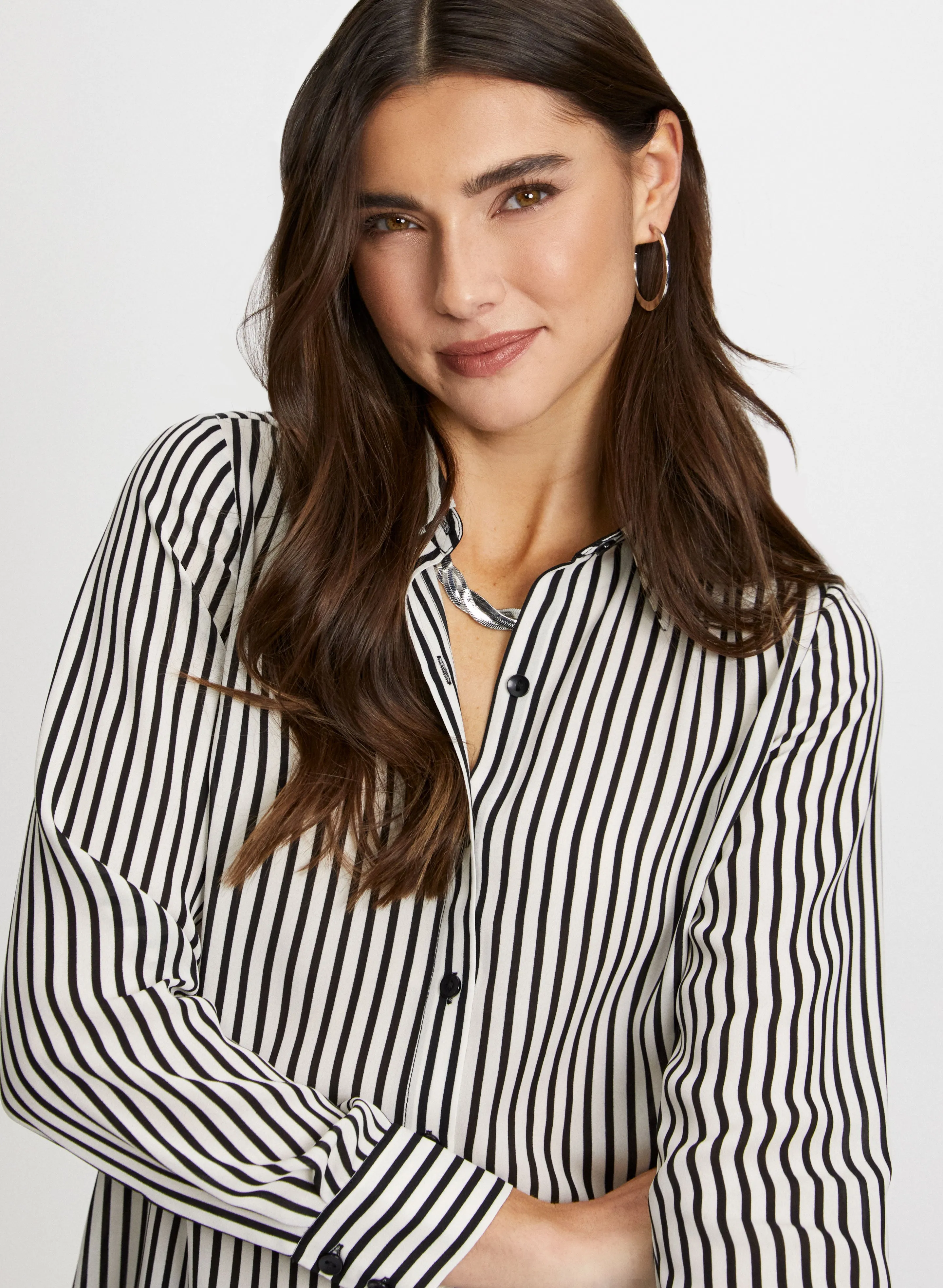 Stripe Print Blouse sold by Laura product image thumbnail 2