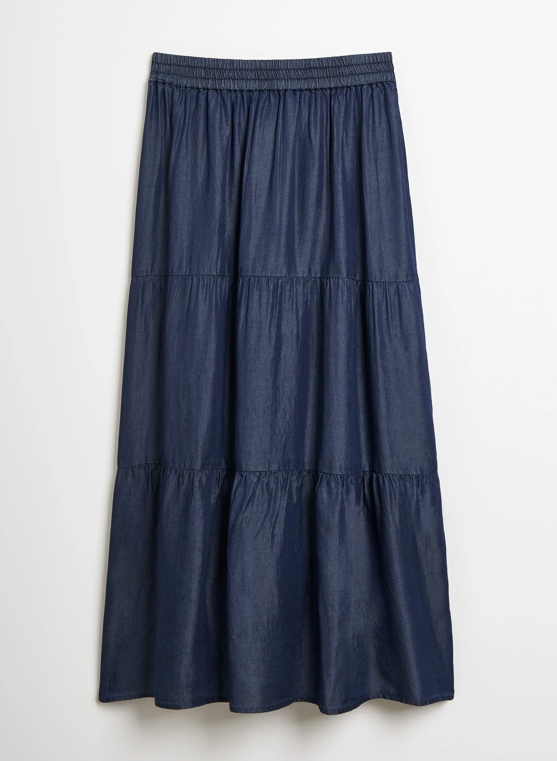 Tiered Tencel Maxi Skirt sold by Laura product image thumbnail 5