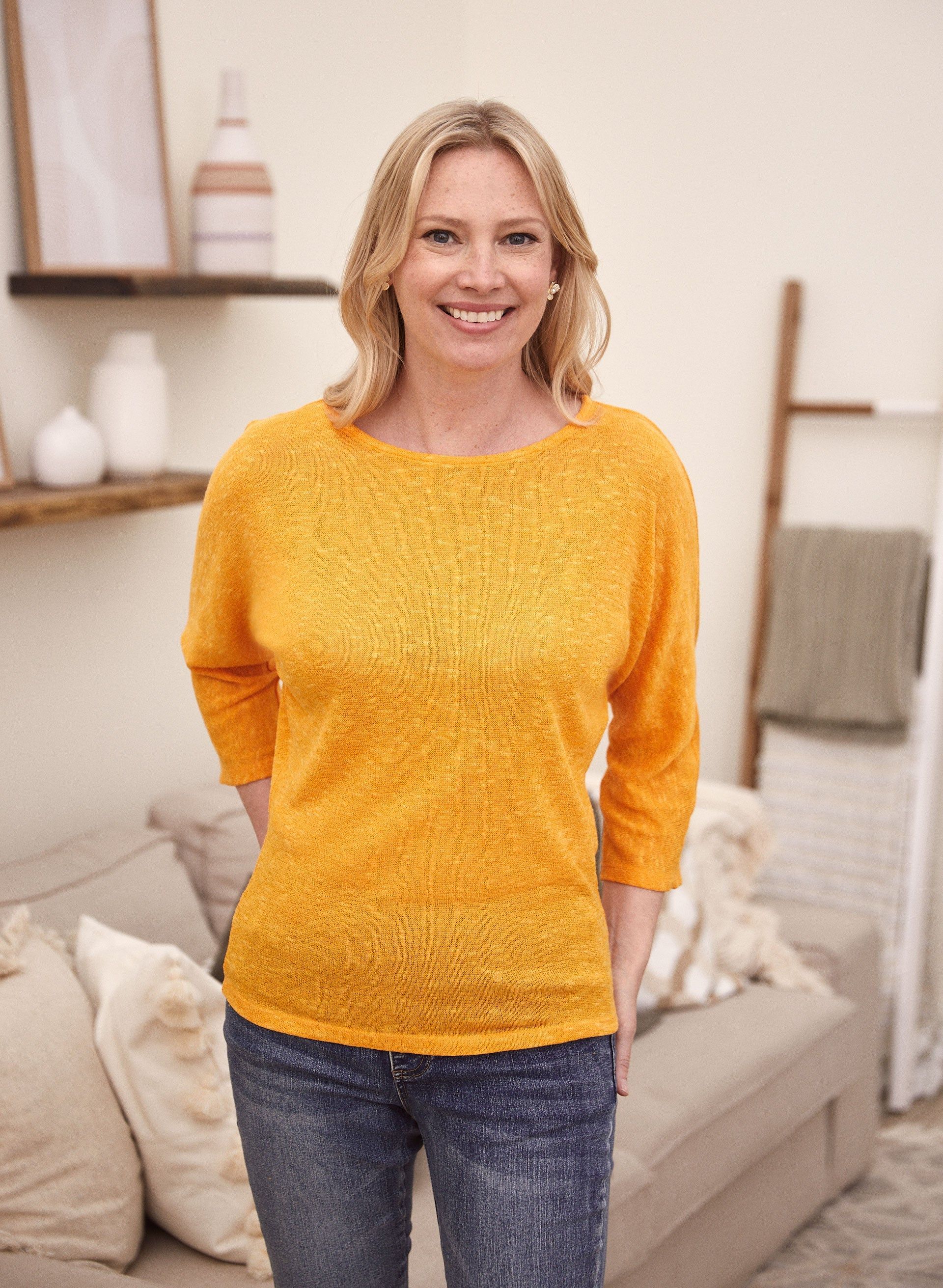 3/4 Dolman Sleeve Top sold by Laura product image thumbnail 2