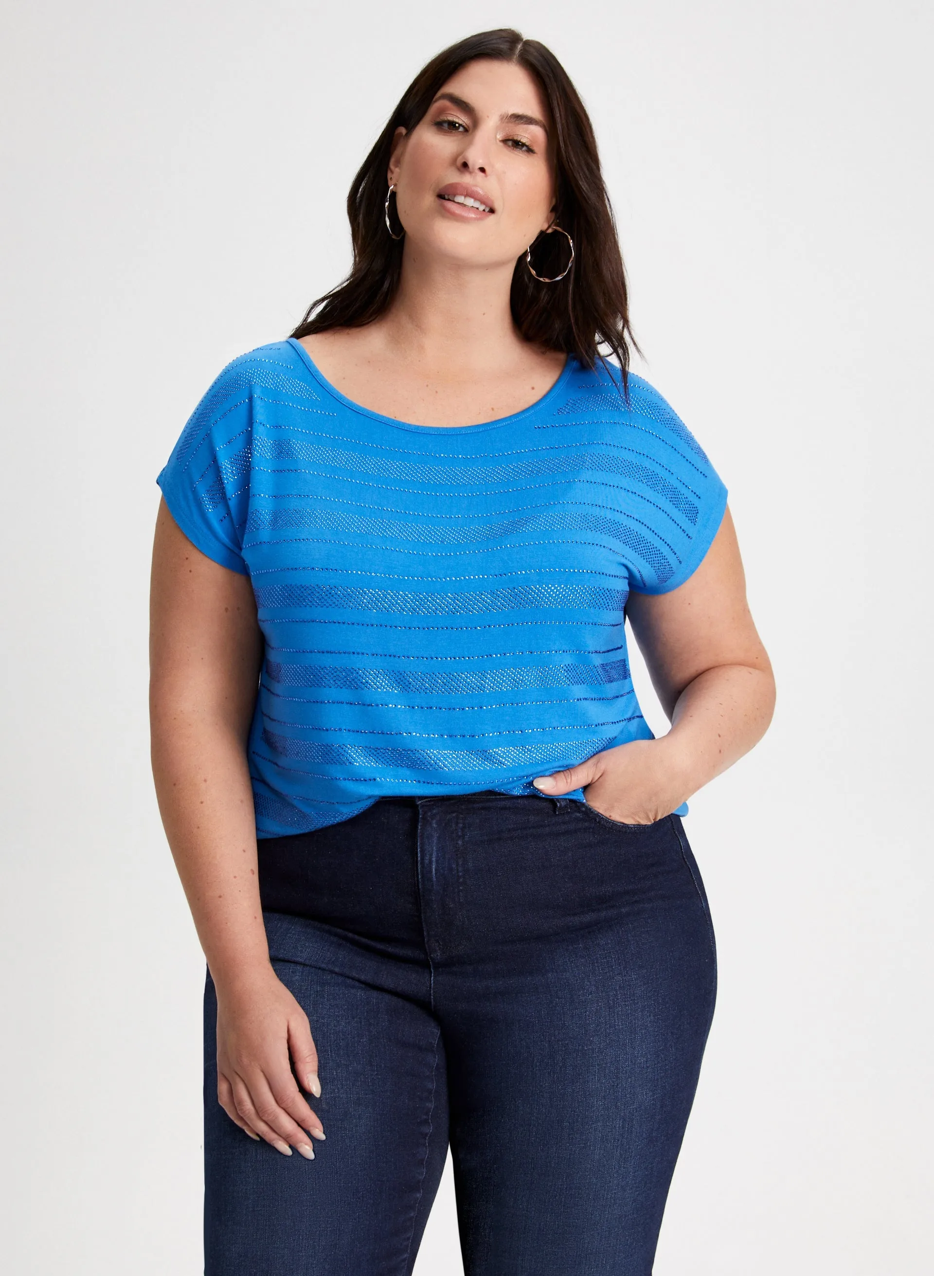 Stud Detail Top sold by Laura