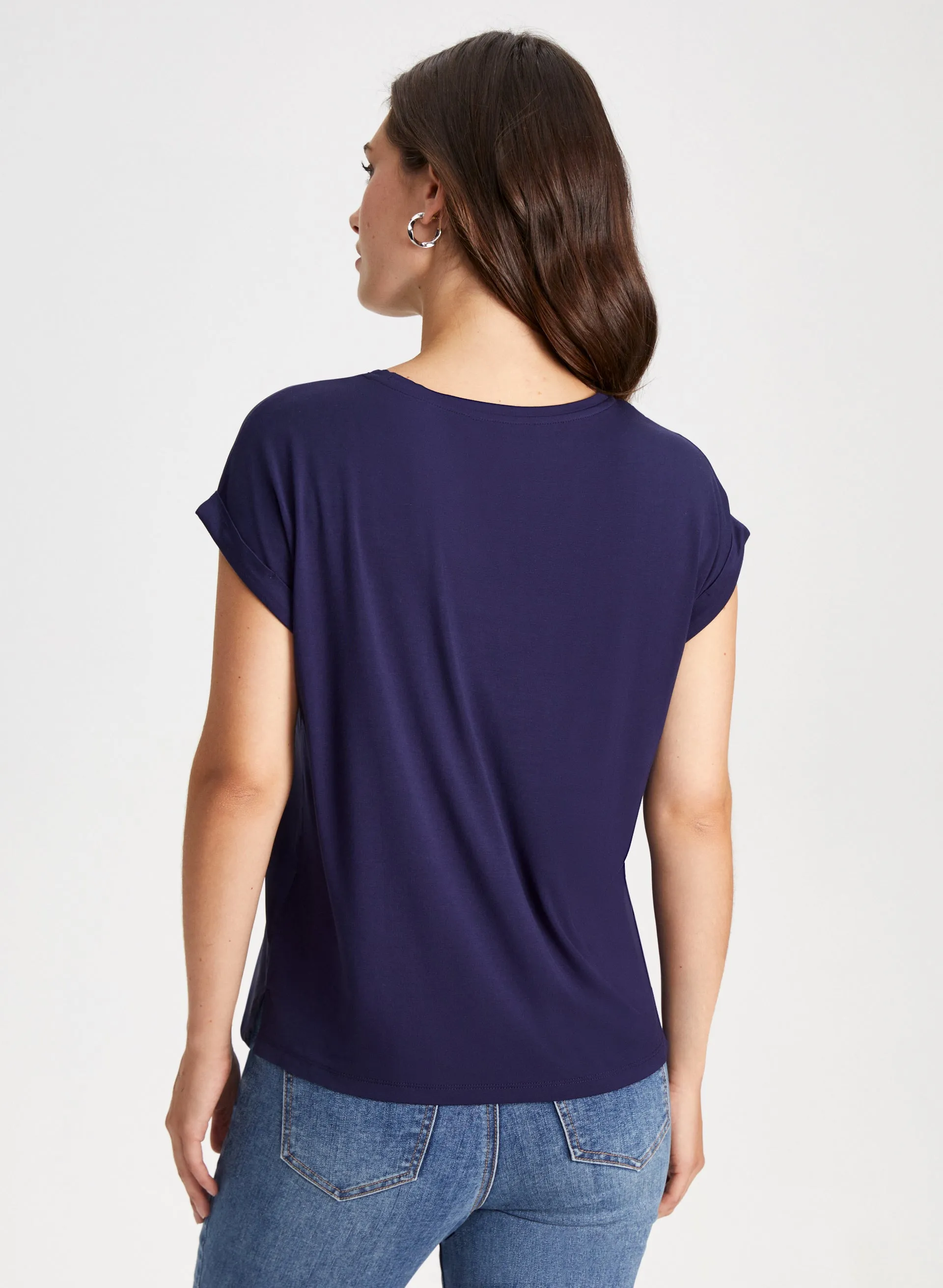 Paisley Print Tee sold by Laura product image thumbnail 4