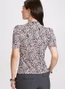 Floral Twist Neck Top sold by Laura