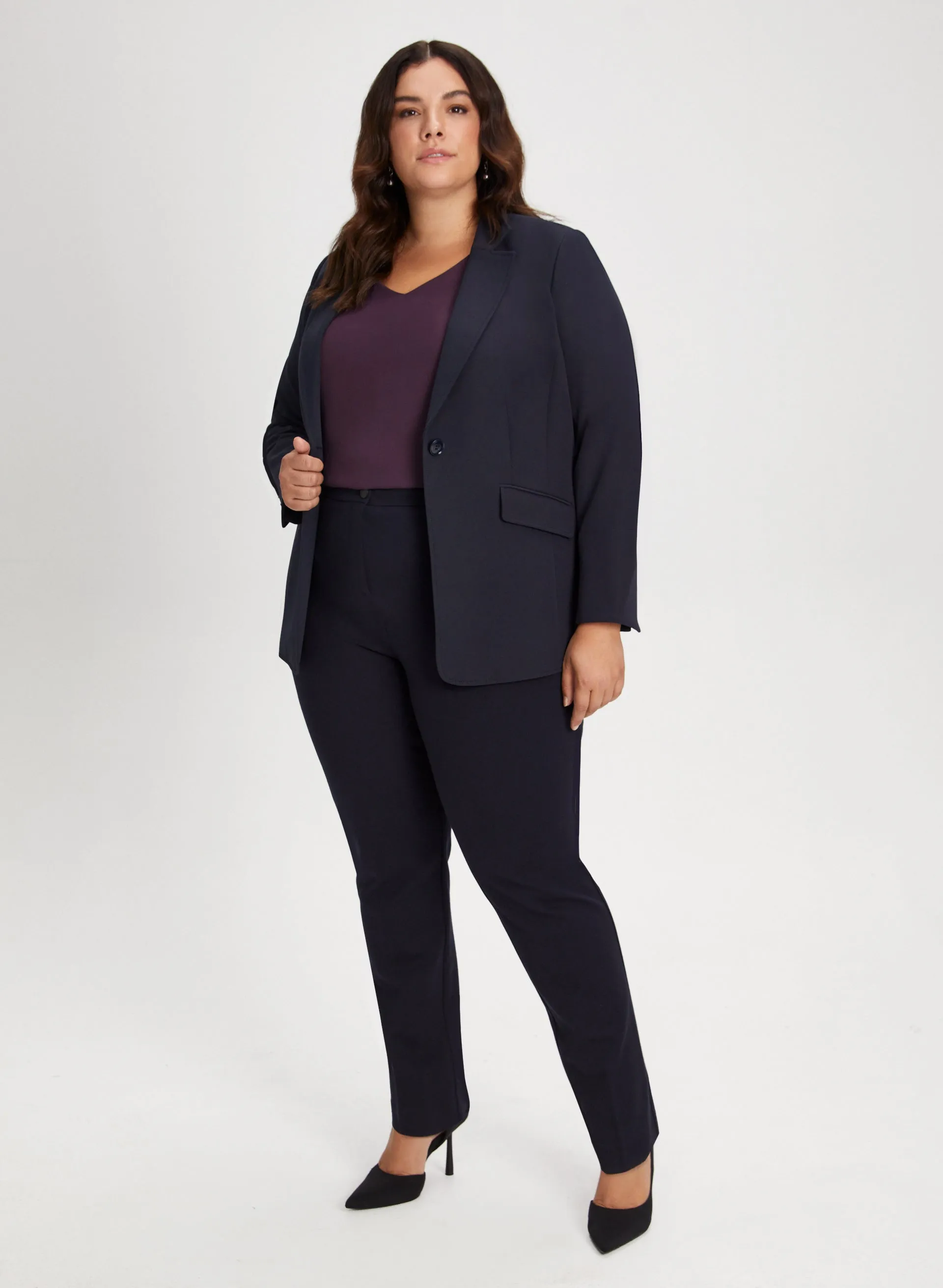 Mia Zip Detail Pants - Regular sold by Laura product image thumbnail 3