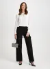 Rhinestone Motif Sweater & Slim Leg Pants sold by Laura