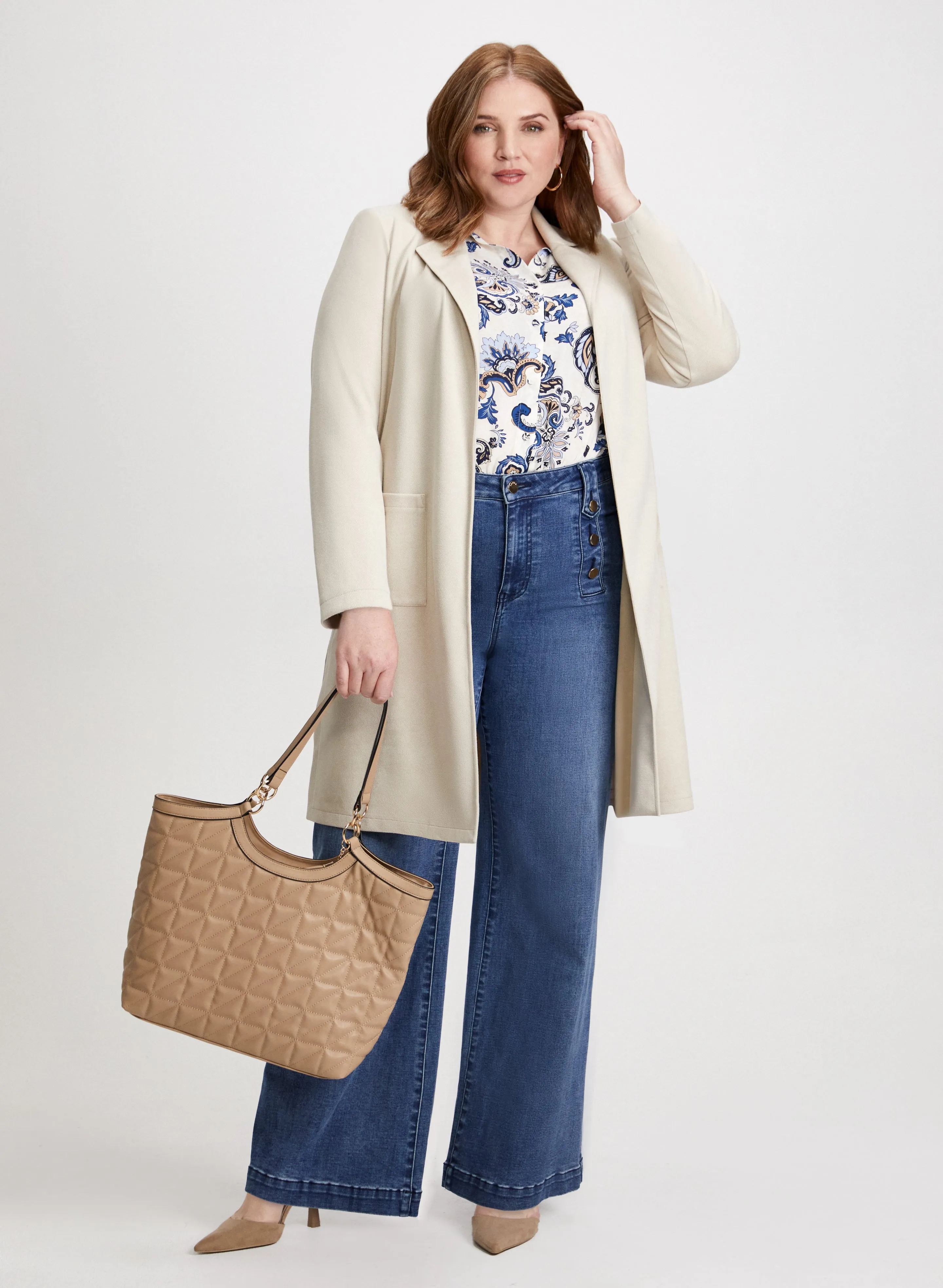 Redingote Jacket & Paisley Blouse sold by Laura