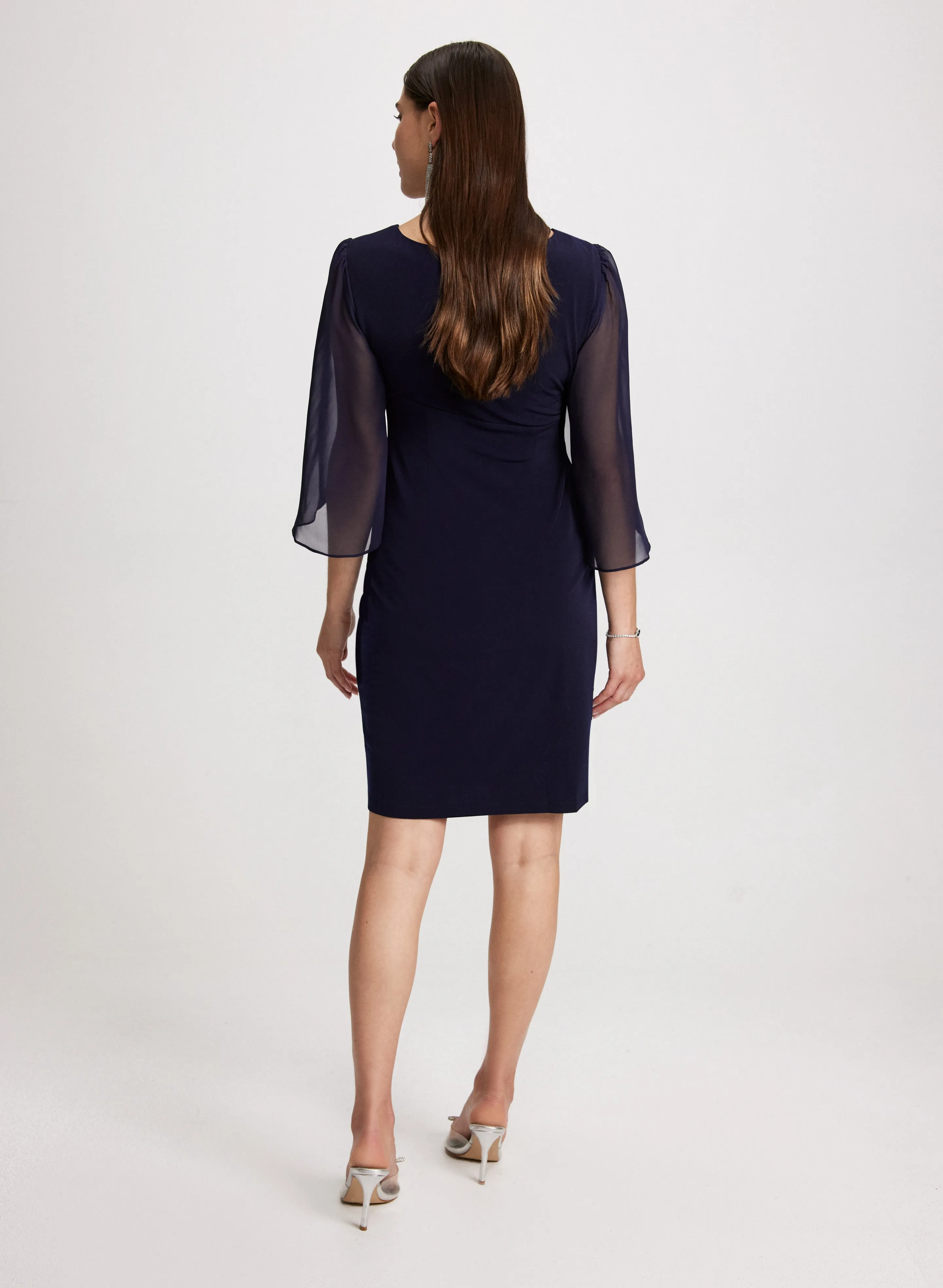 Tulip Sleeve Cocktail Dress sold by Laura product image thumbnail 3