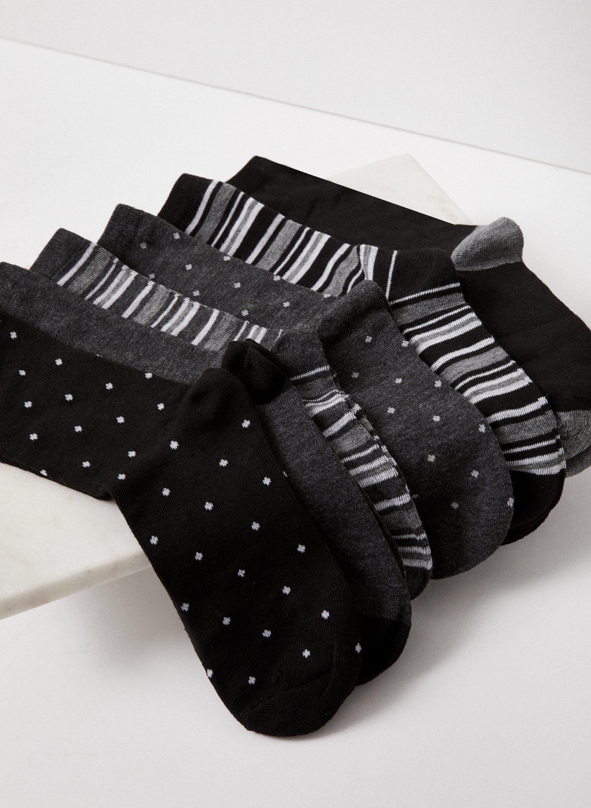 Multi-Print Crew Socks 6-Pack sold by Laura product image thumbnail 2