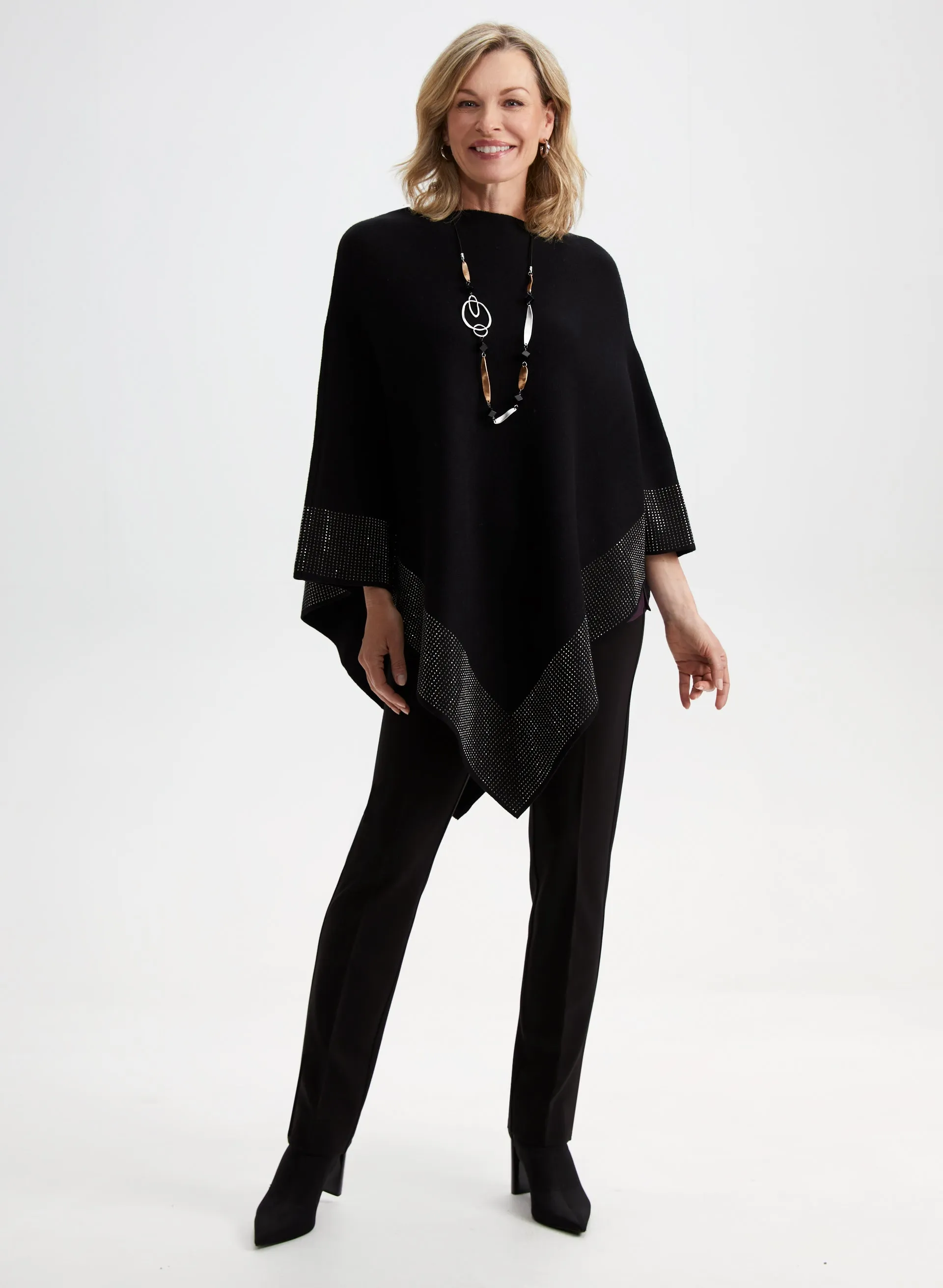 Stone Border Popover Poncho sold by Laura product image thumbnail 4