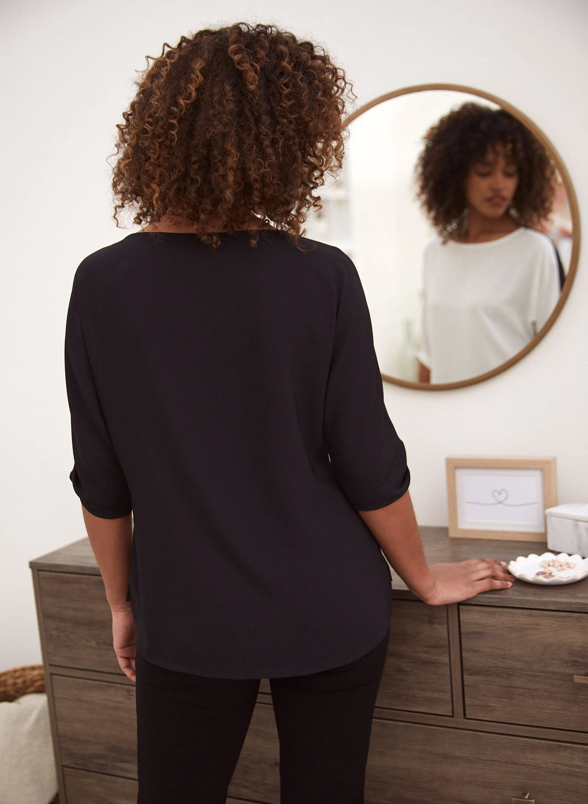 Colour Block Blouse sold by Laura product image thumbnail 4