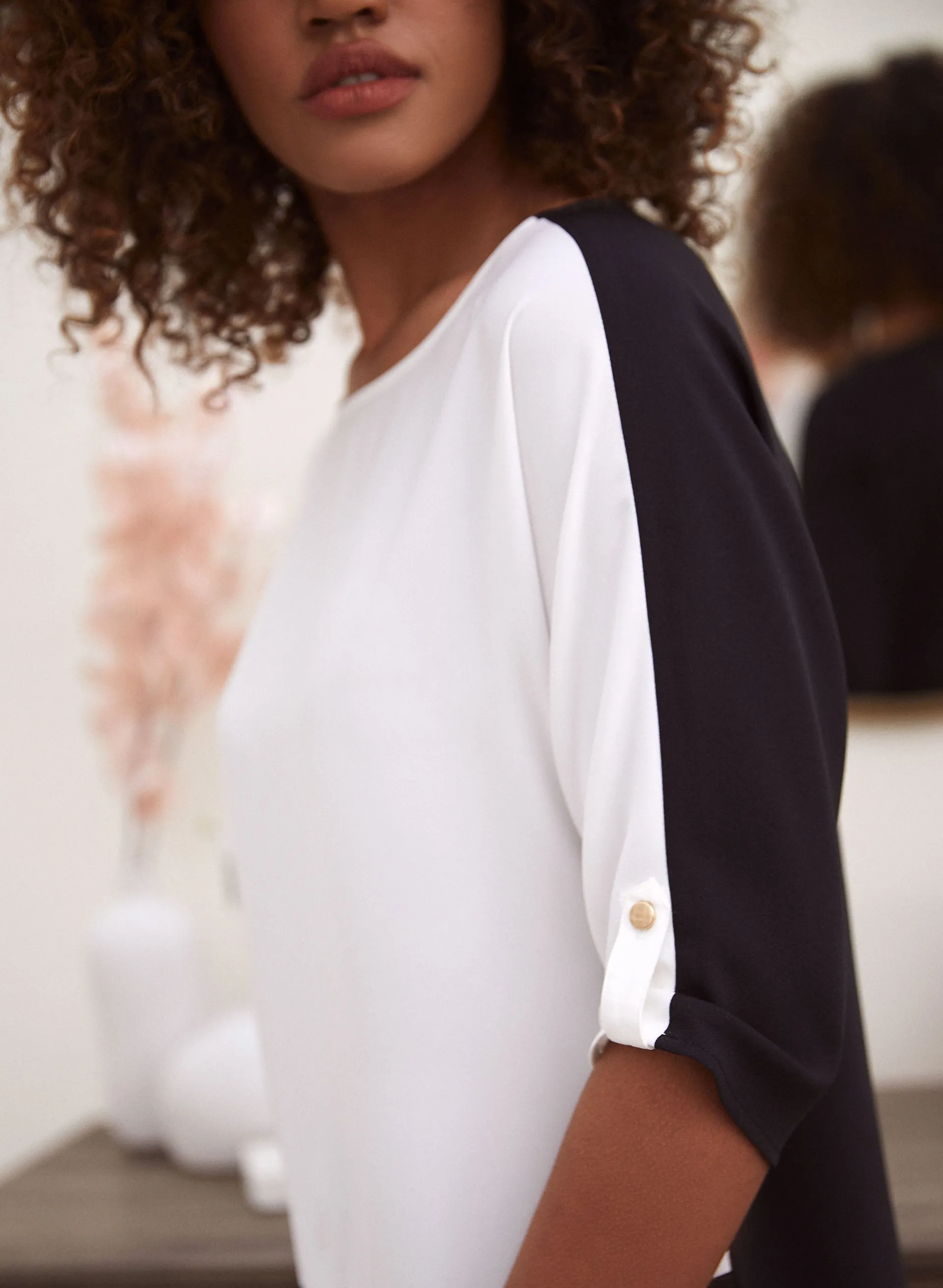 Colour Block Blouse sold by Laura product image thumbnail 2