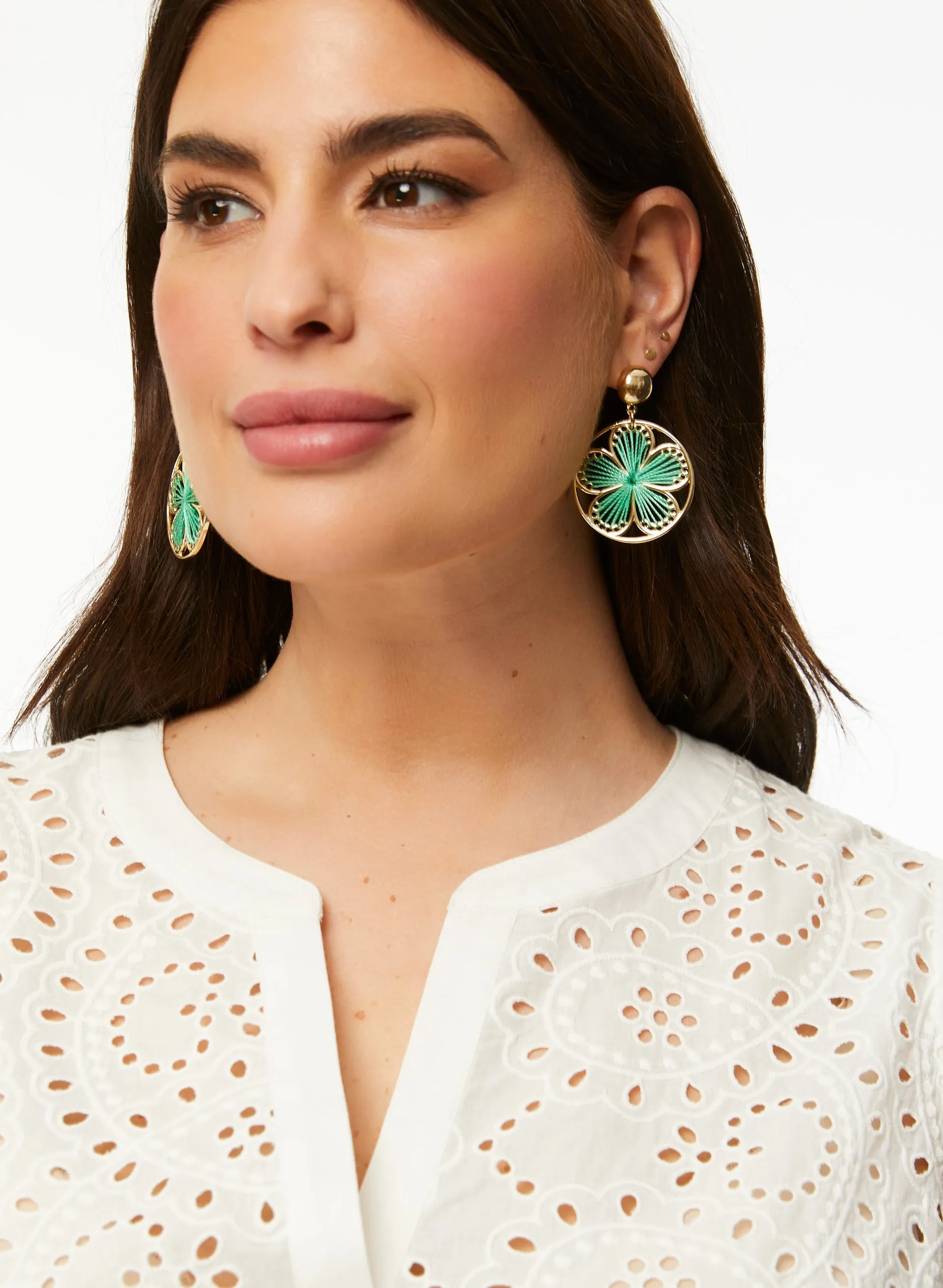 Sleeveless Eyelet Blouse sold by Laura product image thumbnail 3