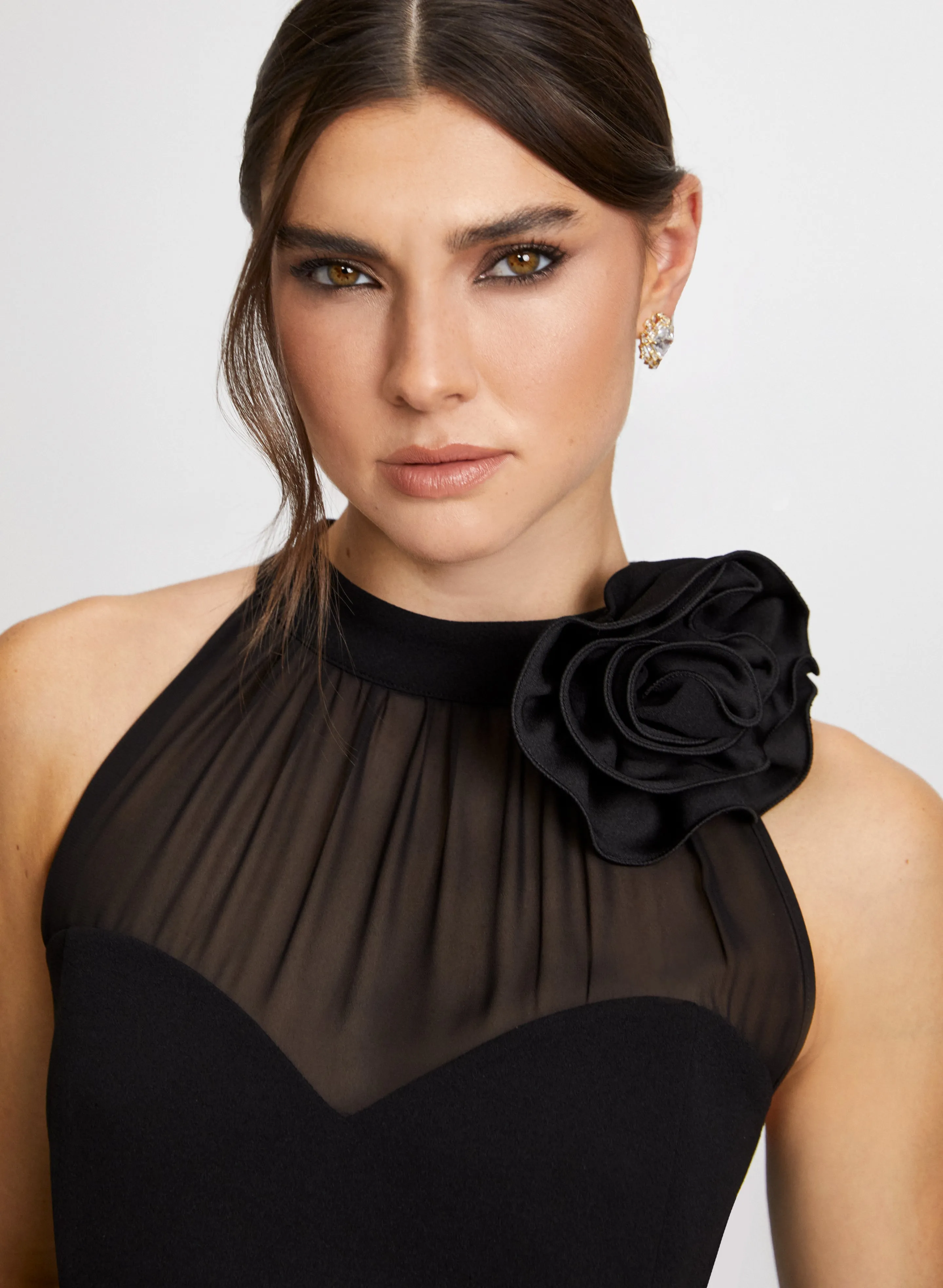 Illusion Neck Dress sold by Laura product image thumbnail 4