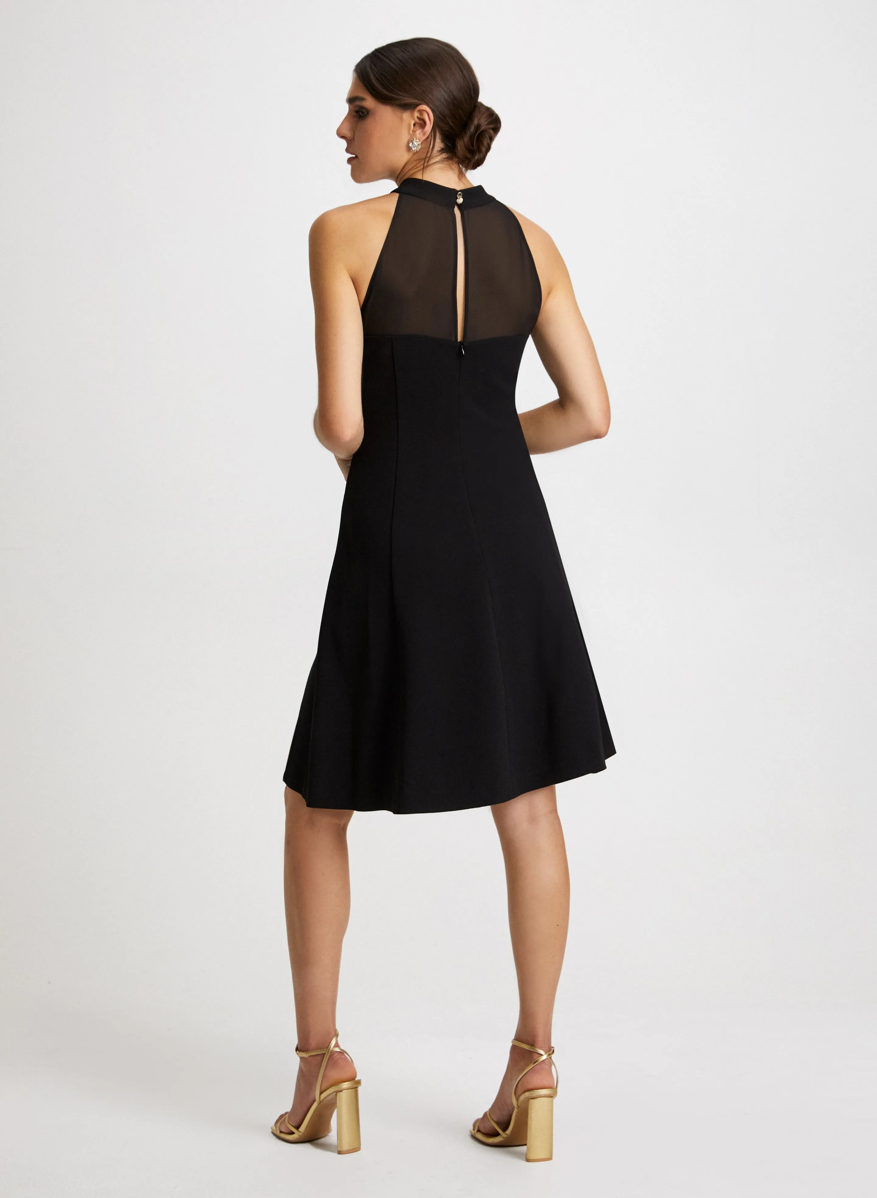 Illusion Neck Dress sold by Laura product image thumbnail 3